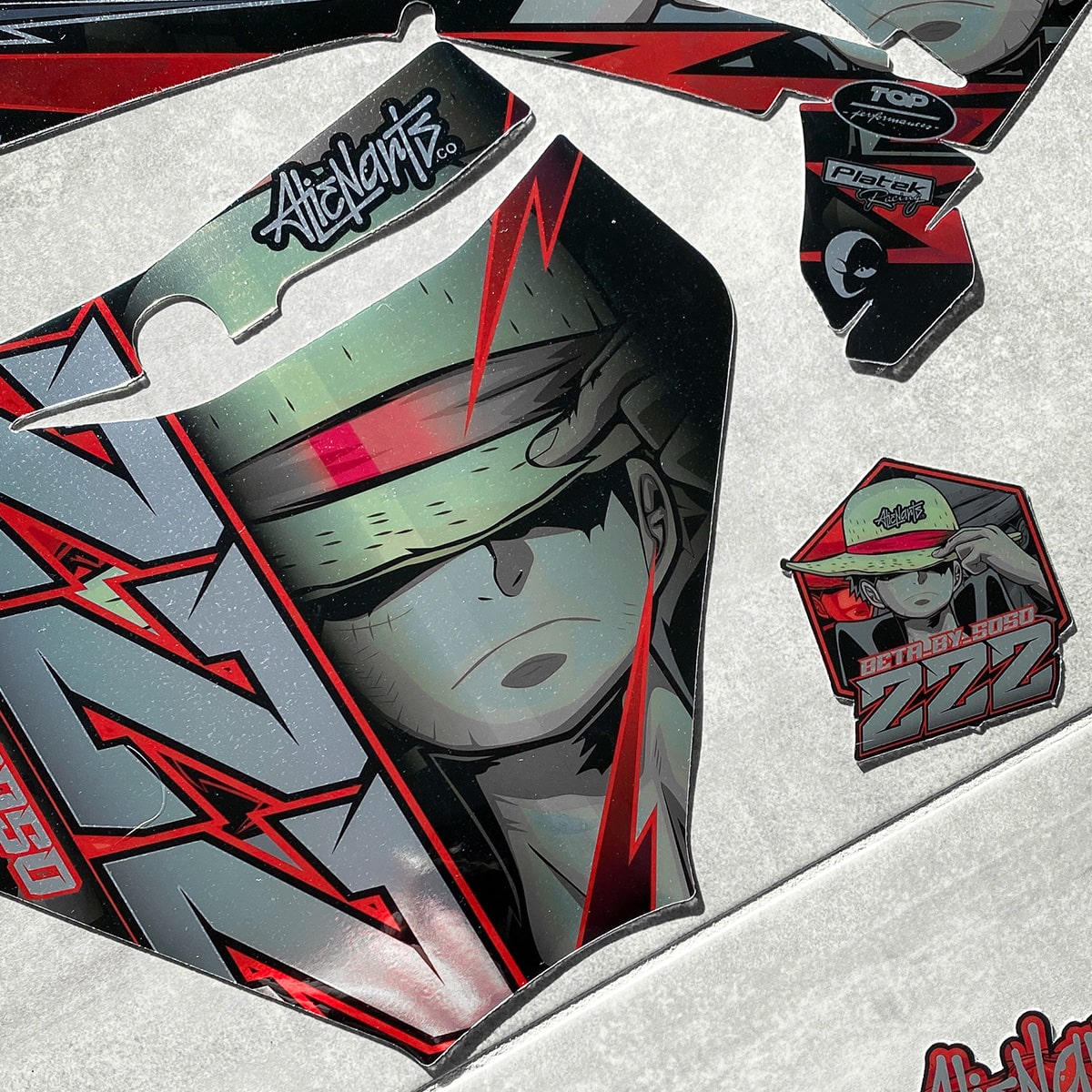 Kit déco Aprilia 50cc | Sur-mesure - AlienArts