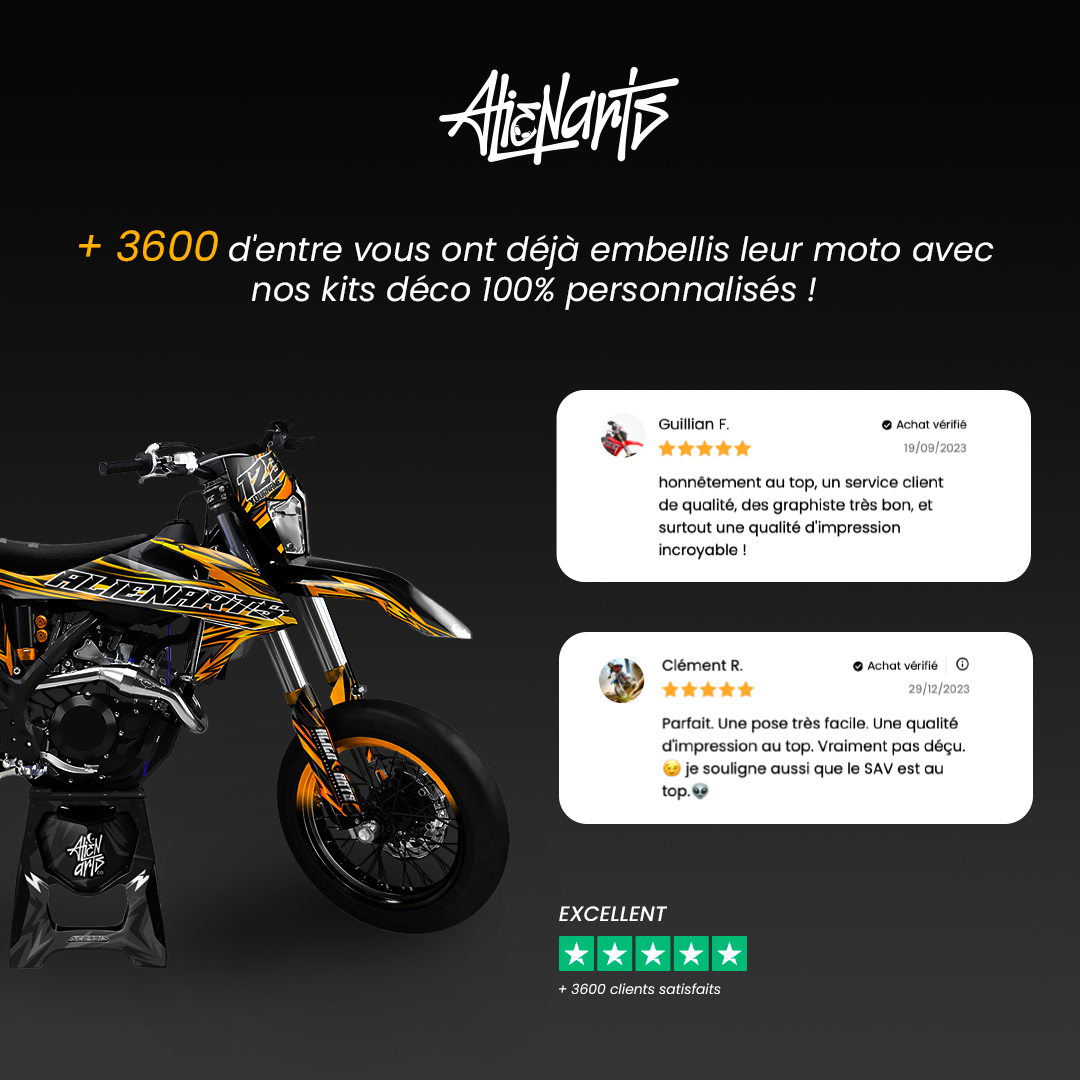Kit déco Aprilia 50cc | Sur-mesure - AlienArts