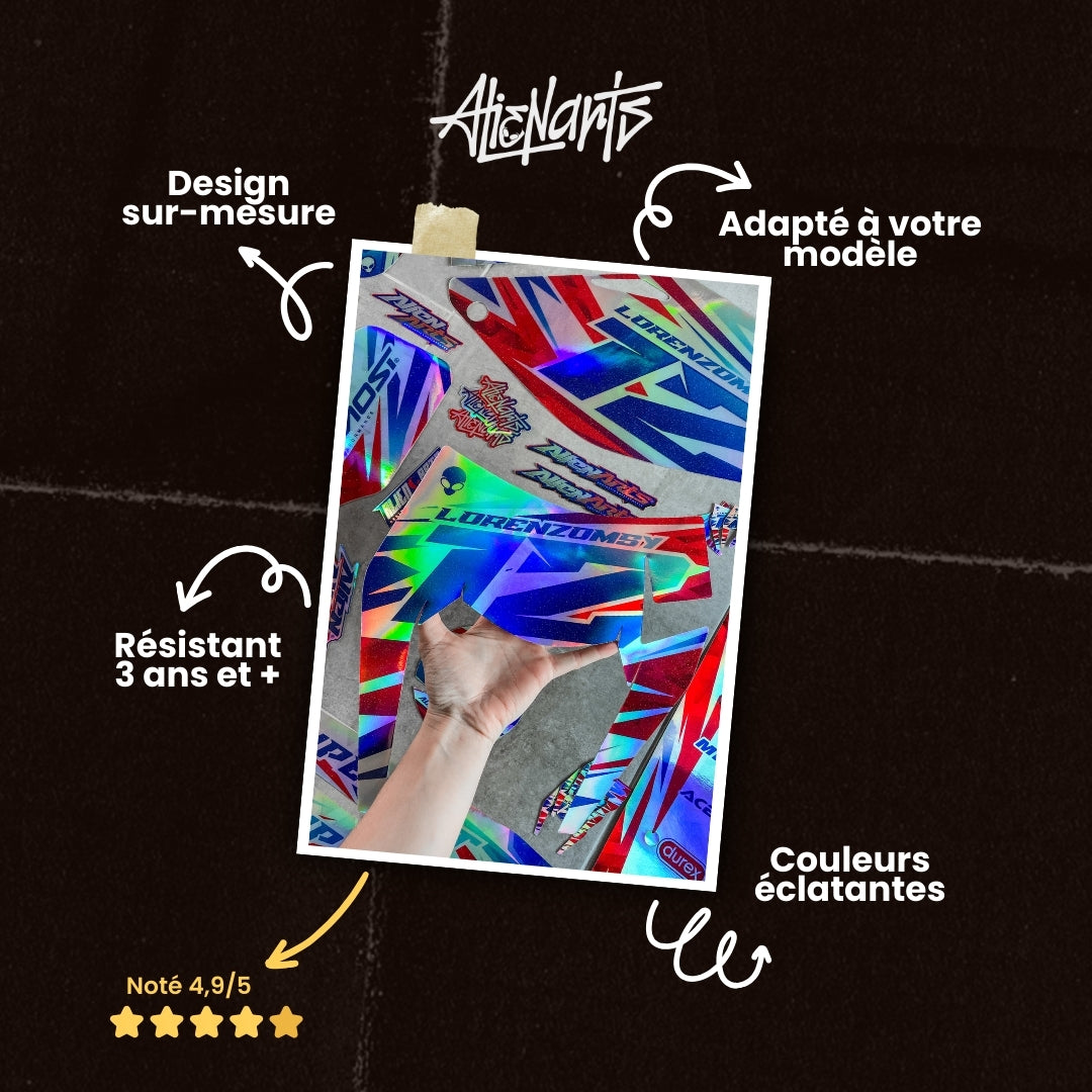 Kit déco Sherco 50cc | Sur-mesure - AlienArts
