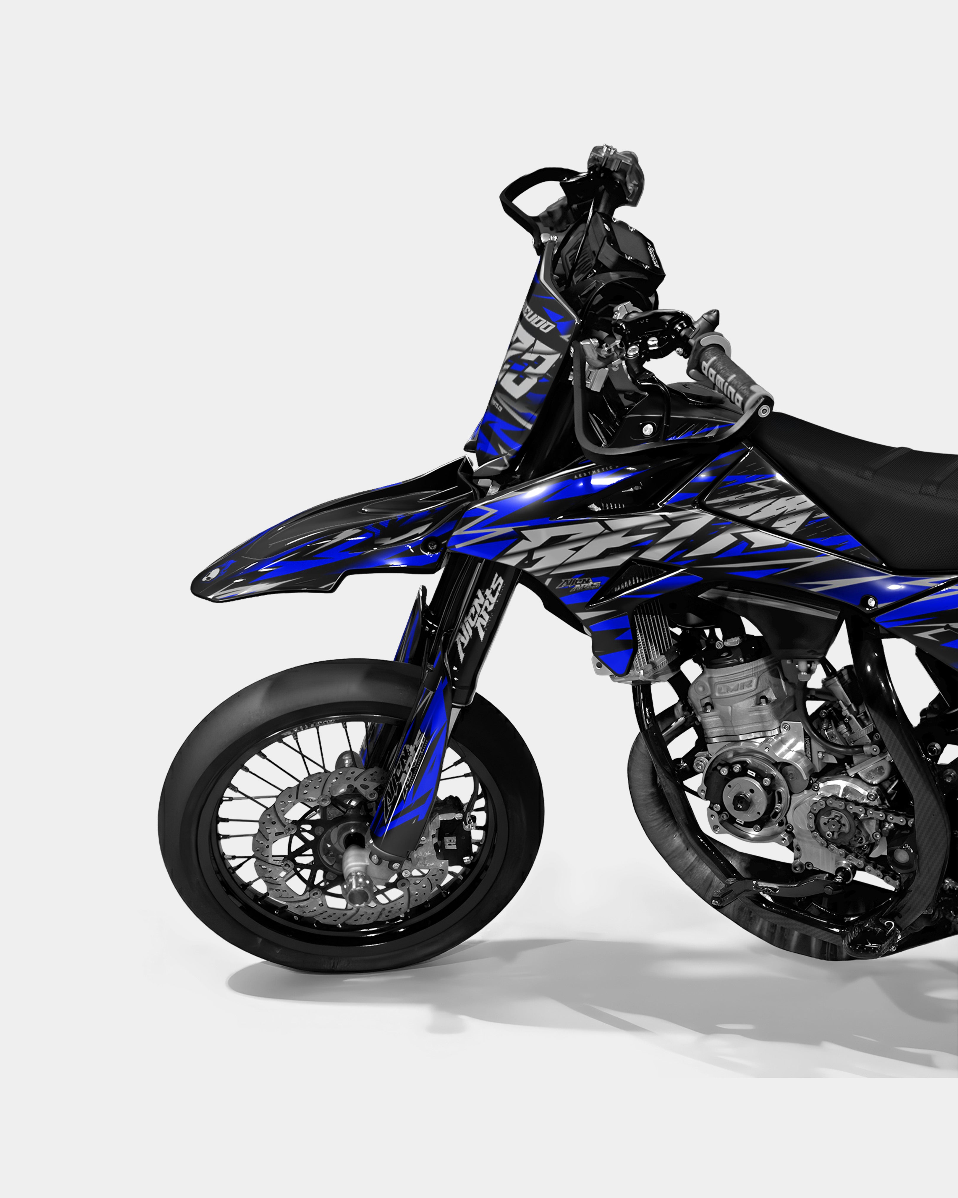 LUEUR - Kit deco BETA 50cc - Bleu Foncé