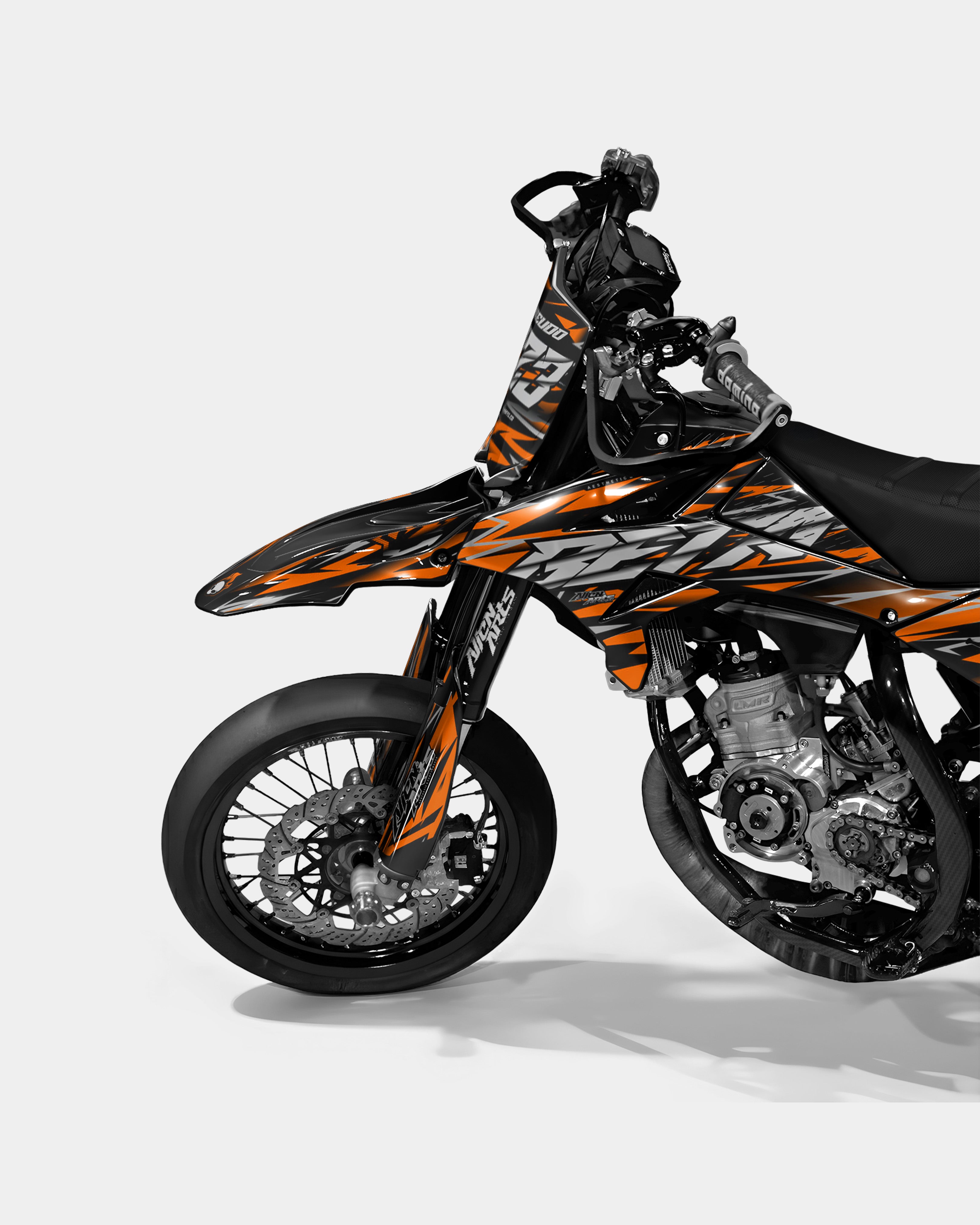 LUEUR - Kit deco BETA 50cc - Orange