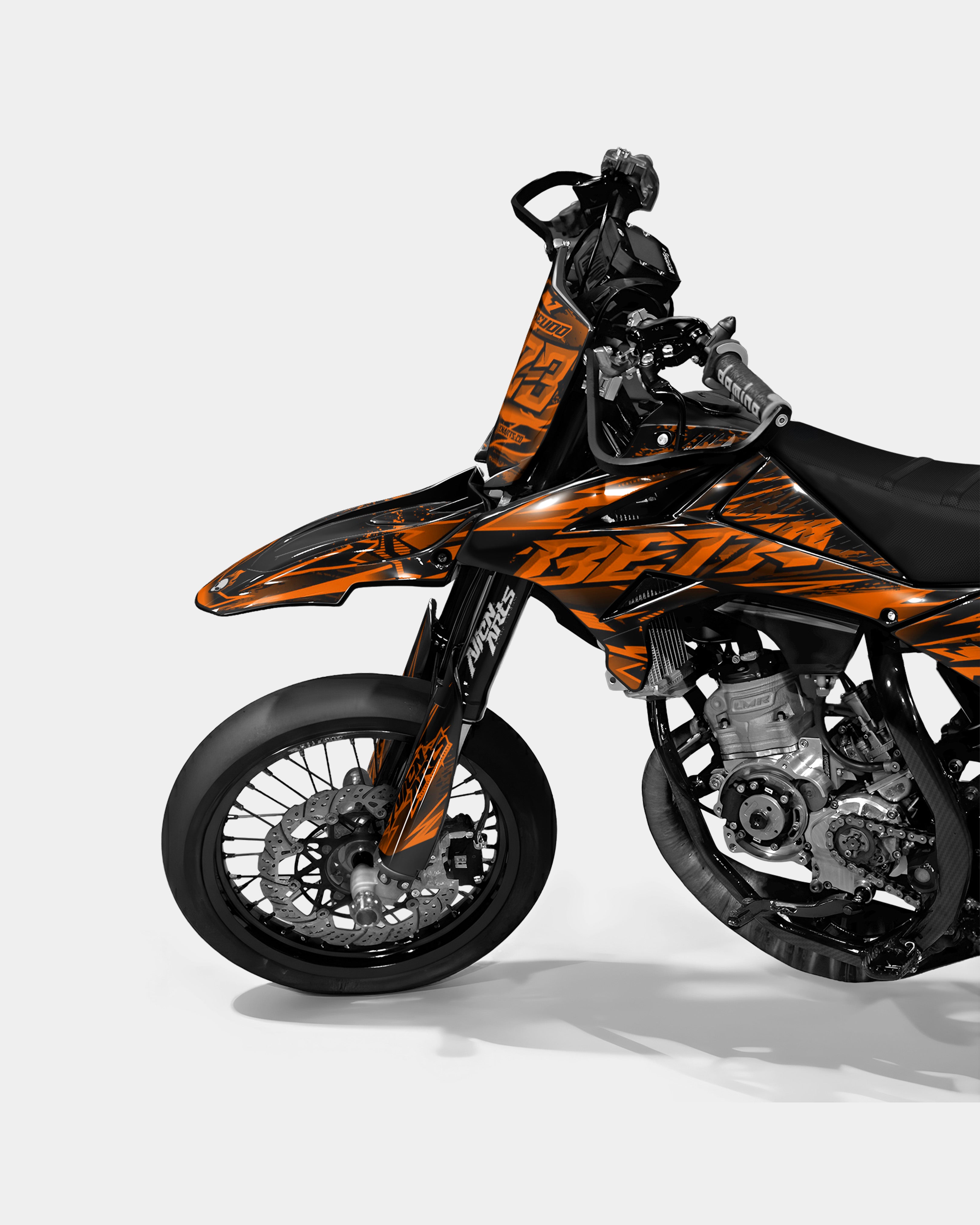 MIROIR - Dekorationsset BETA 50cc - Orange