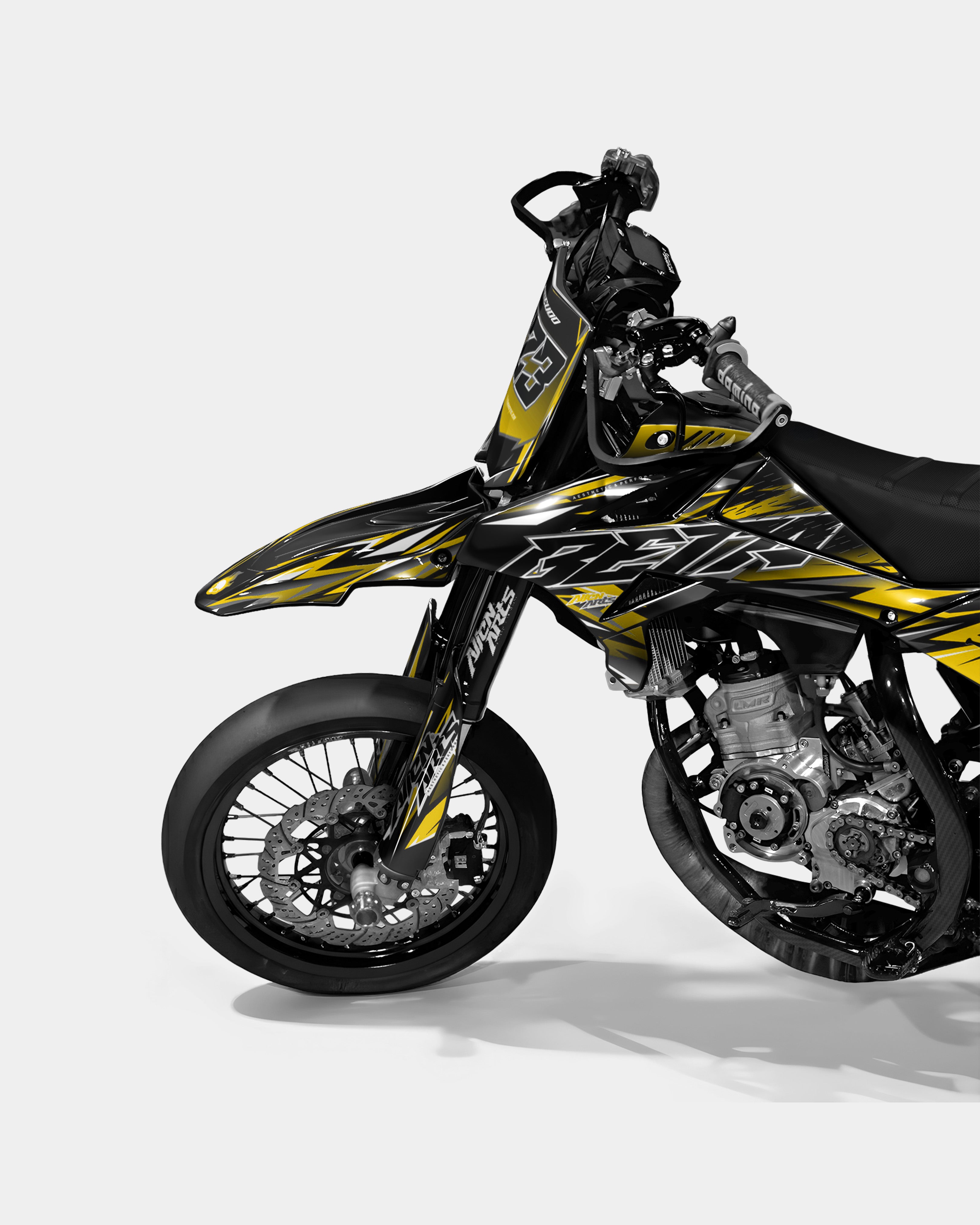 SENSO - Kit deco BETA 50cc - Jaune Foncé