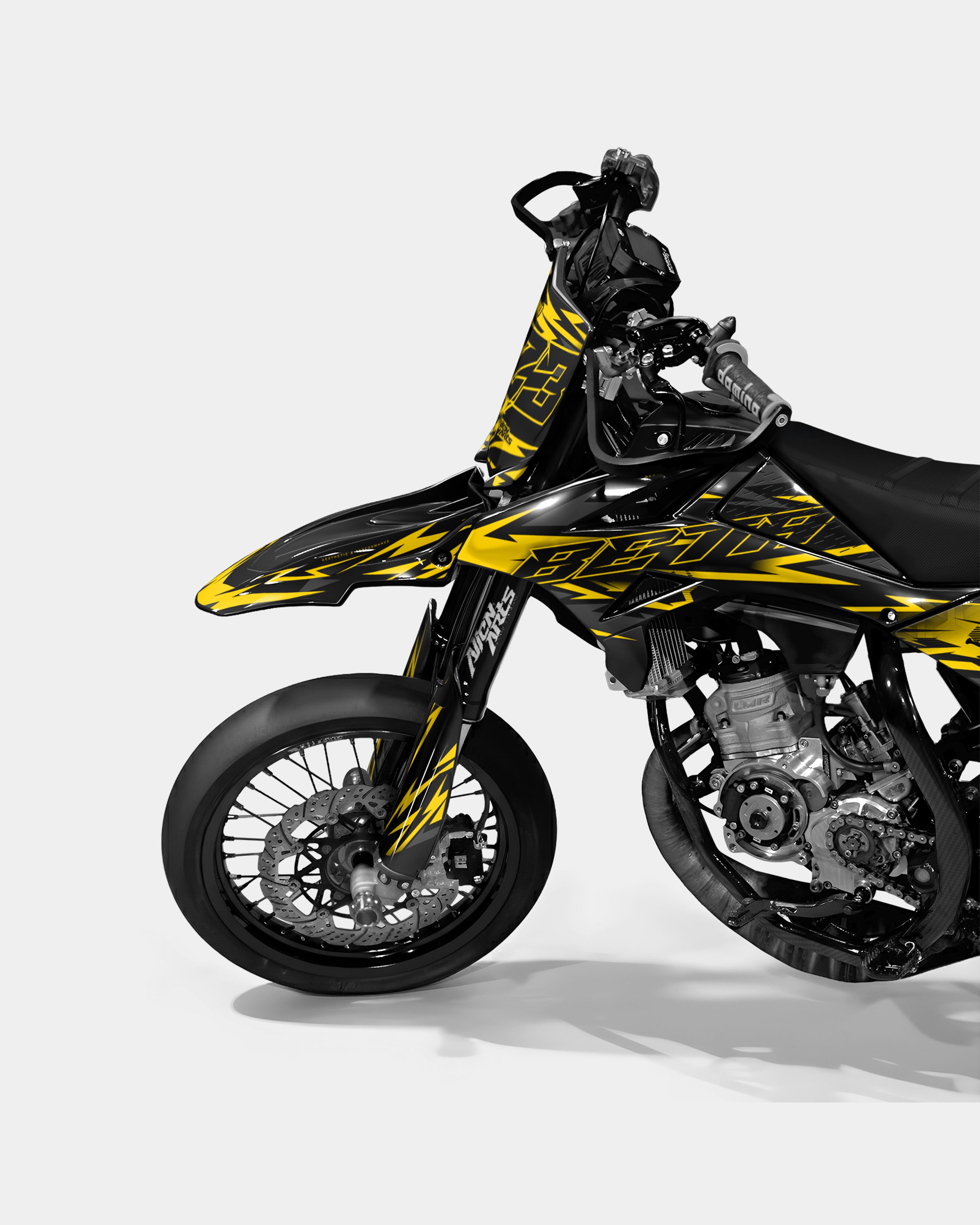 VIREO - Kit deco BETA 50cc - Jaune Foncé