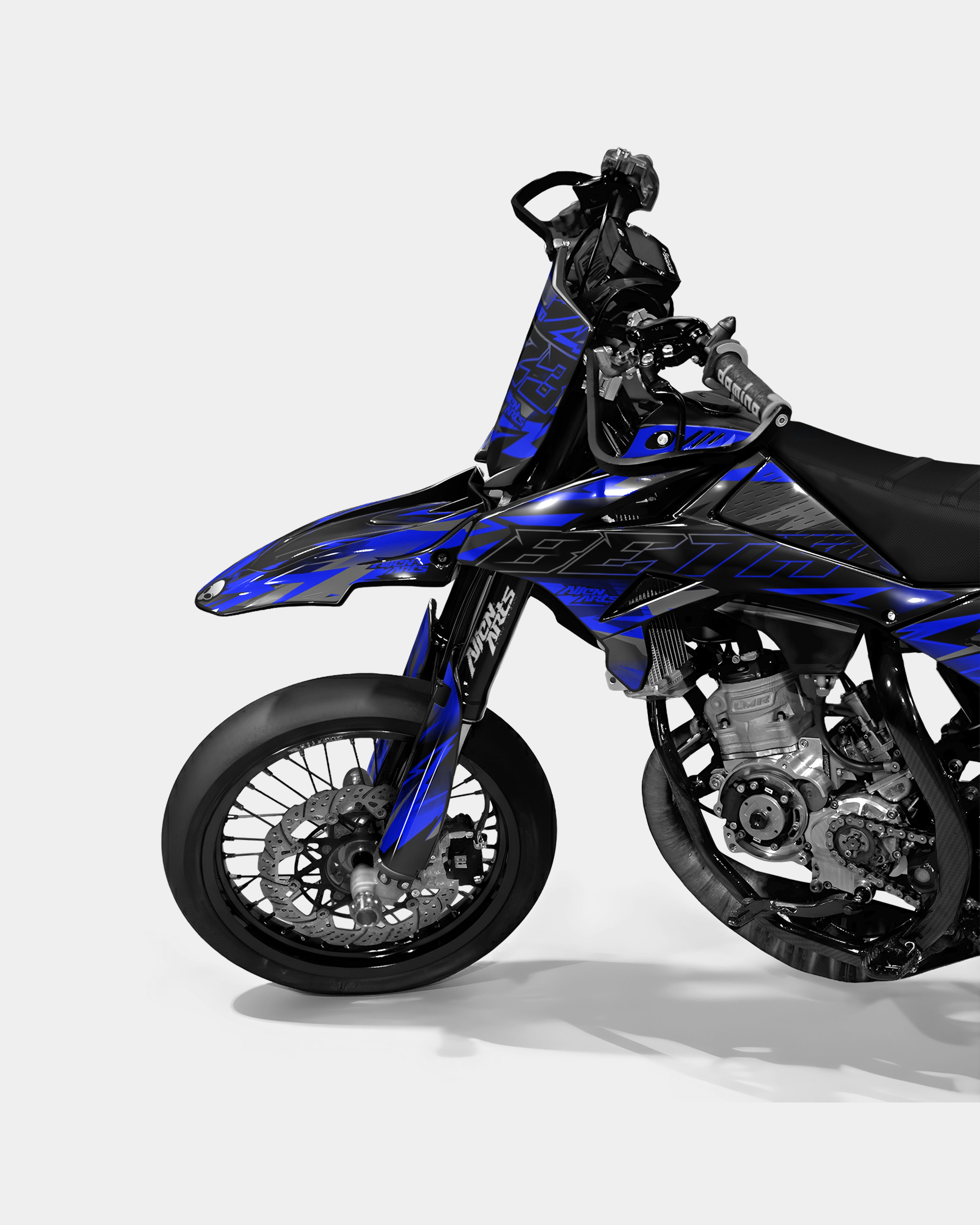 ZÉPHYR - Kit deco BETA 50cc - Bleu Foncé