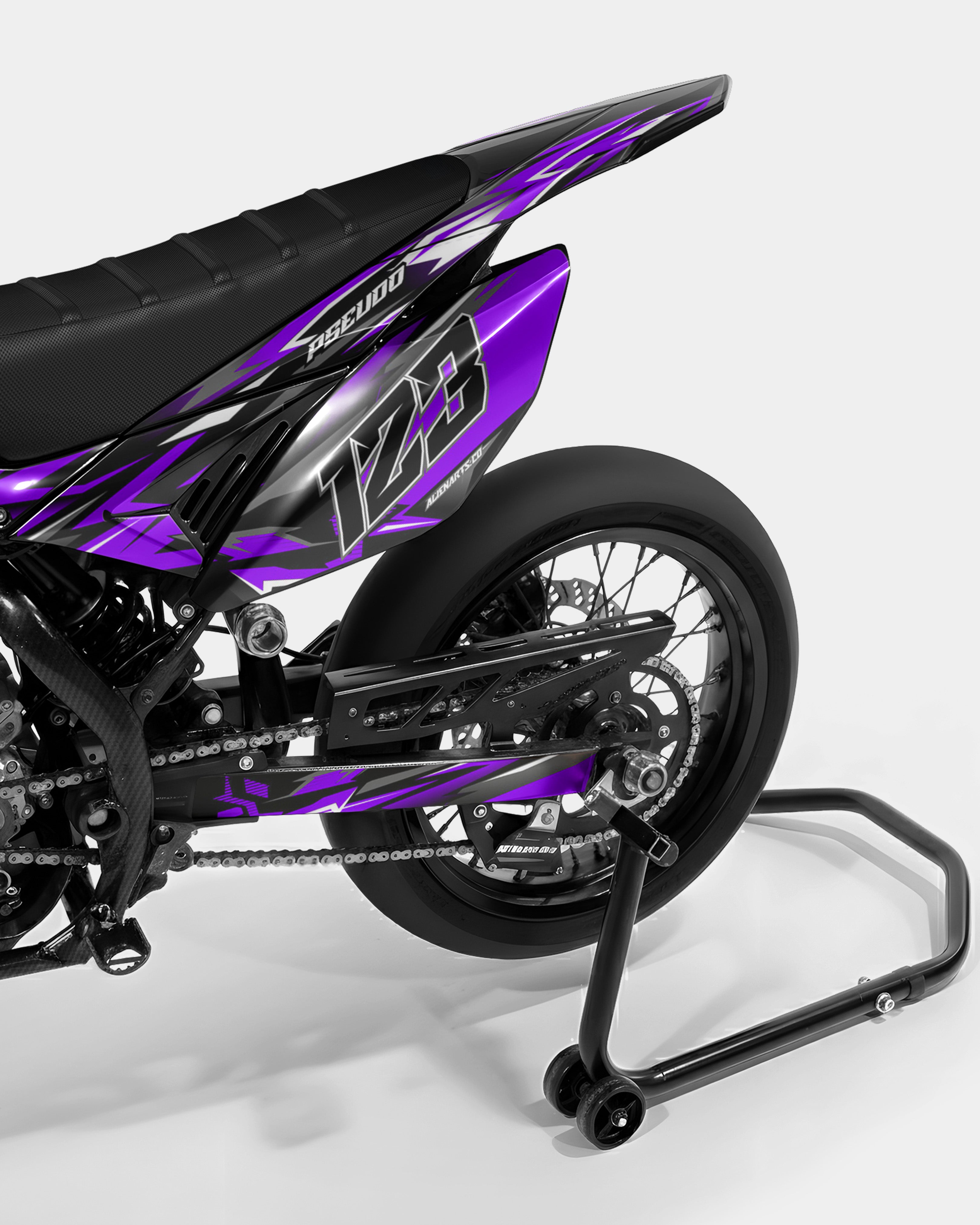 SENSO - Kit deco BETA 50cc - Violet