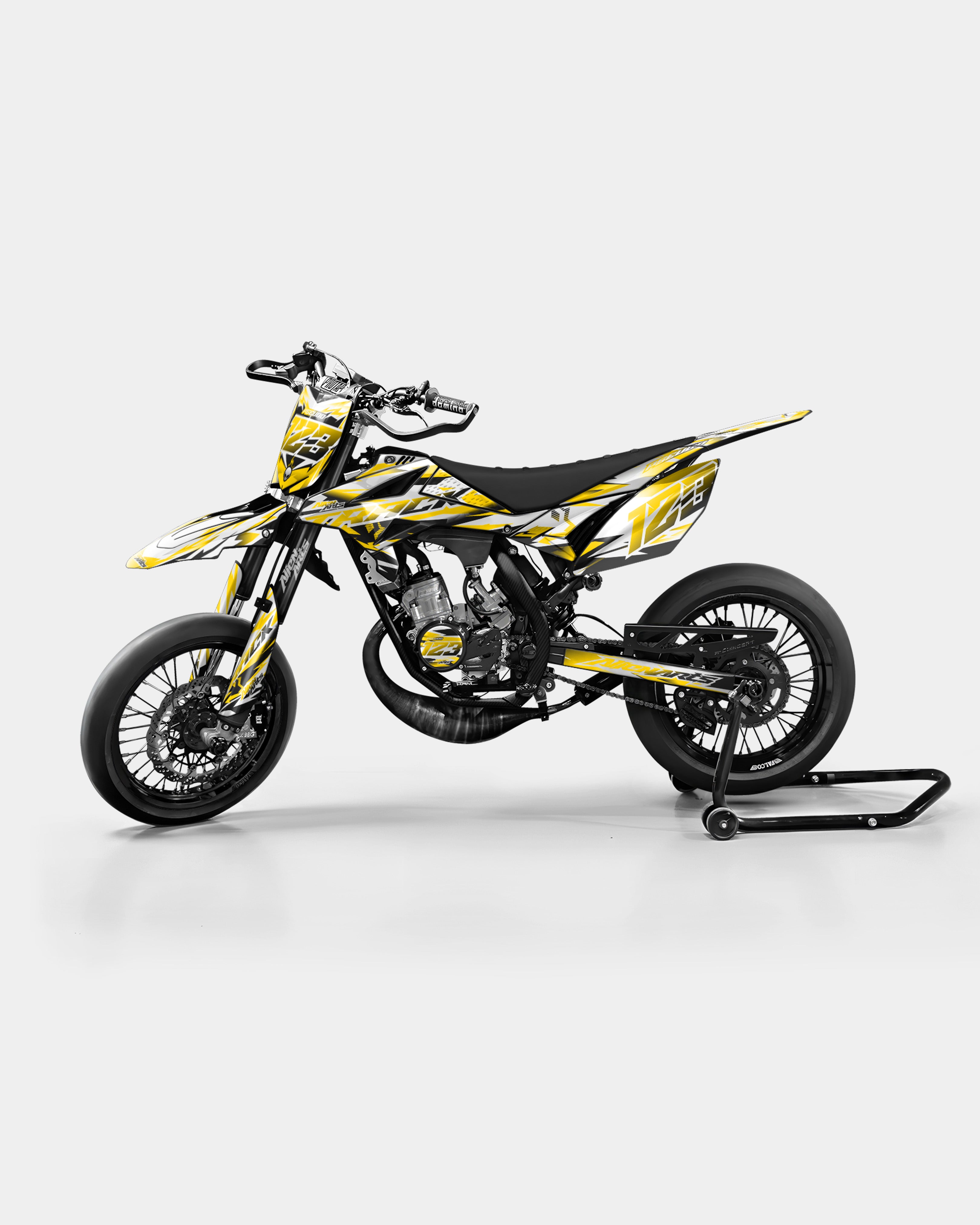 VESTA - Kit deco BETA 50cc - Jaune Foncé