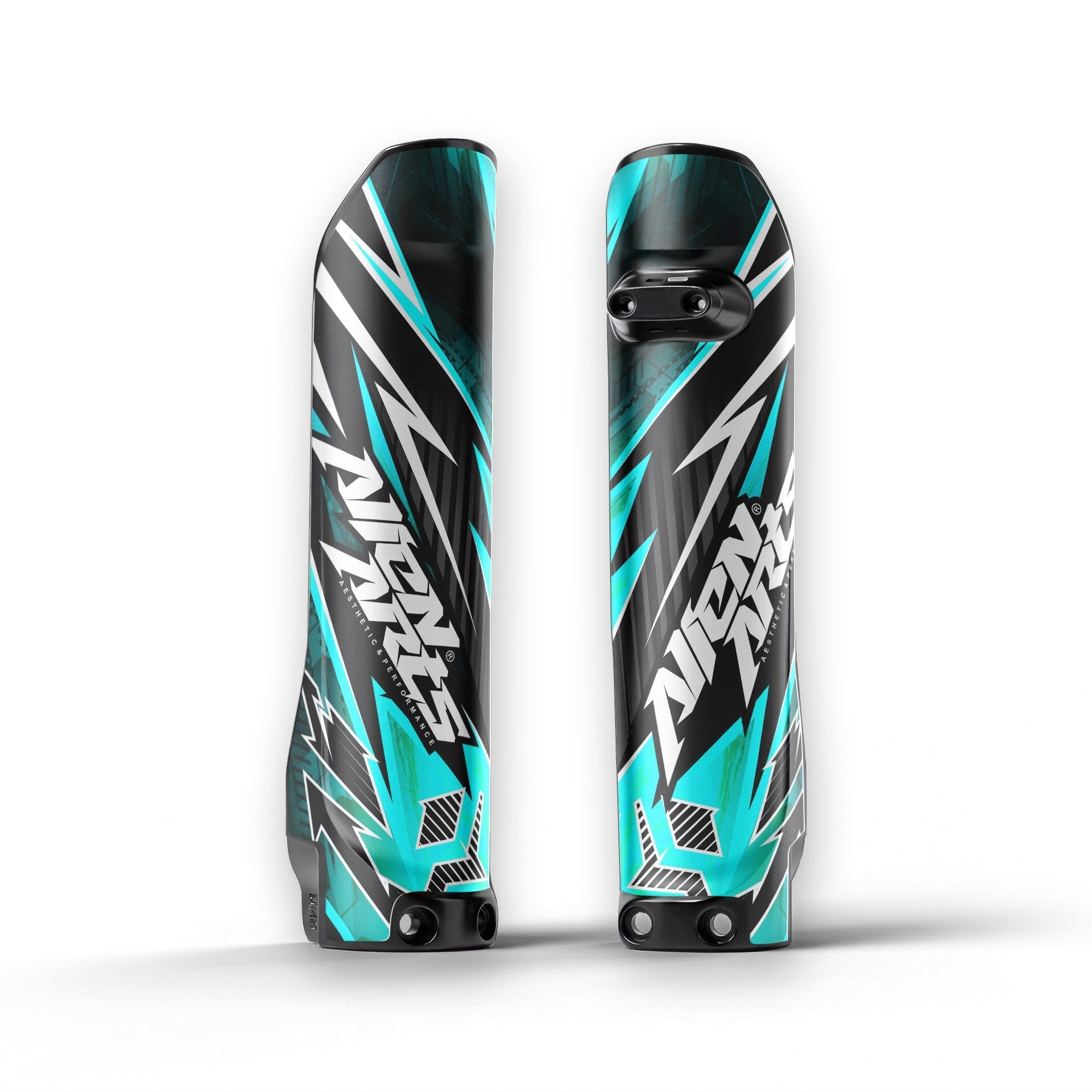 Protège fourche CARBIT Turquoise 2