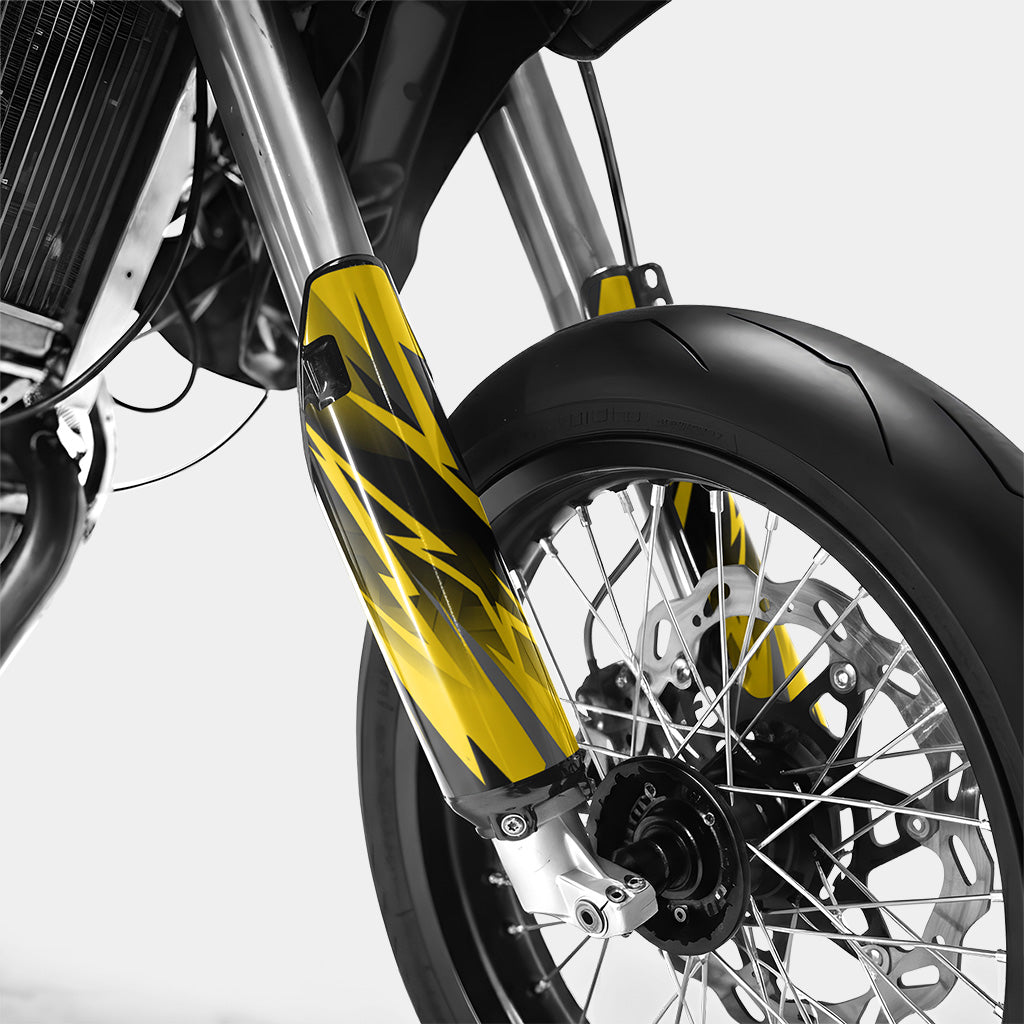 ZÉPHYR - Kit deco DERBI 50cc - Jaune Foncé