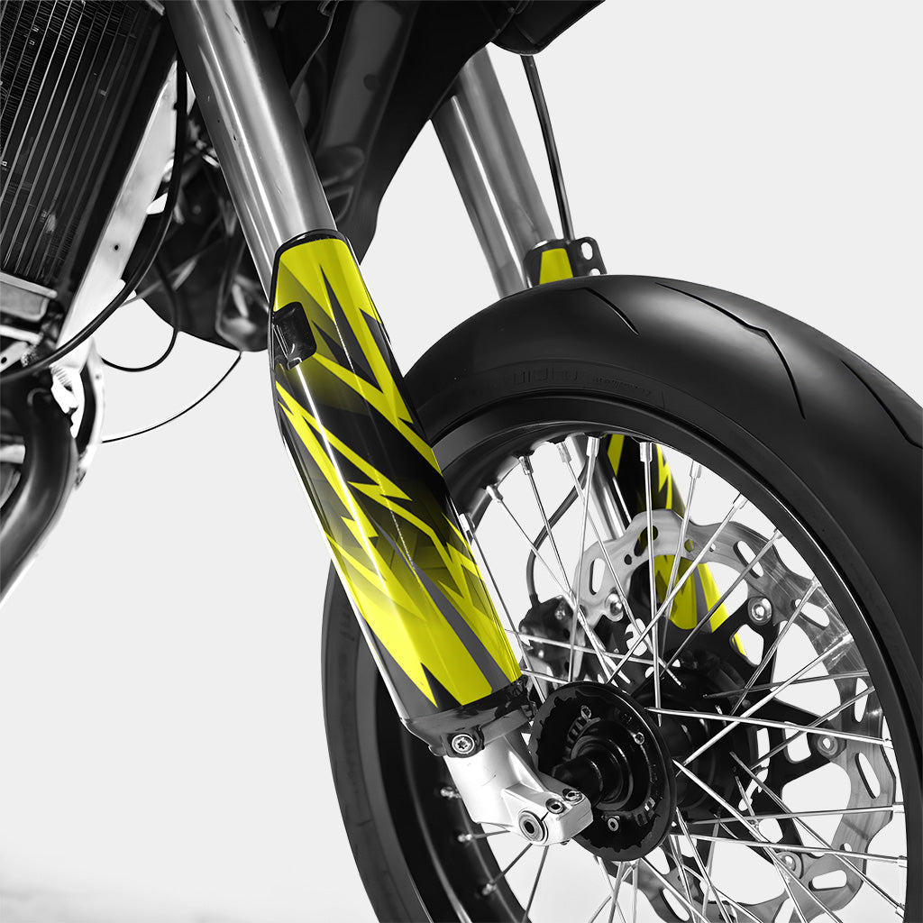 ZÉPHYR - Kit deco DERBI 50cc - Jaune