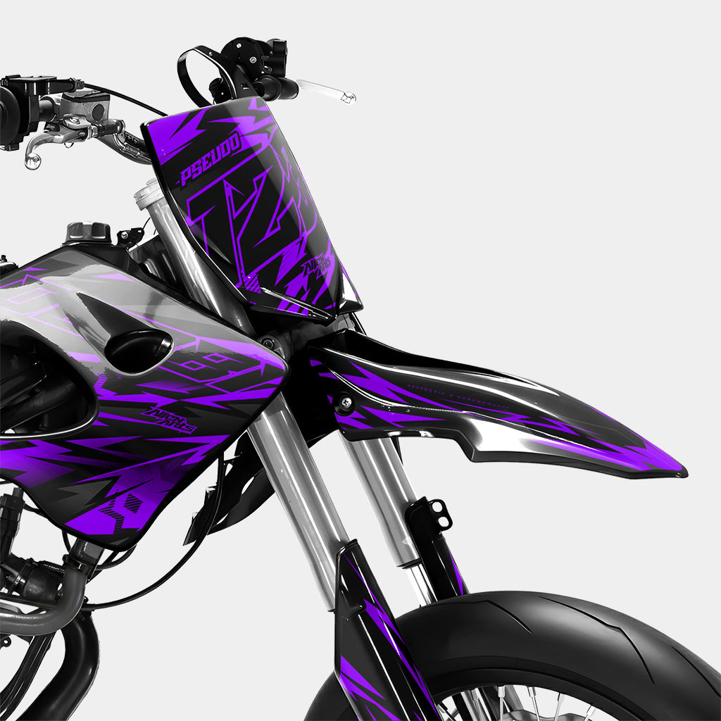 VIREO - Kit deco DERBI 50cc - Violet