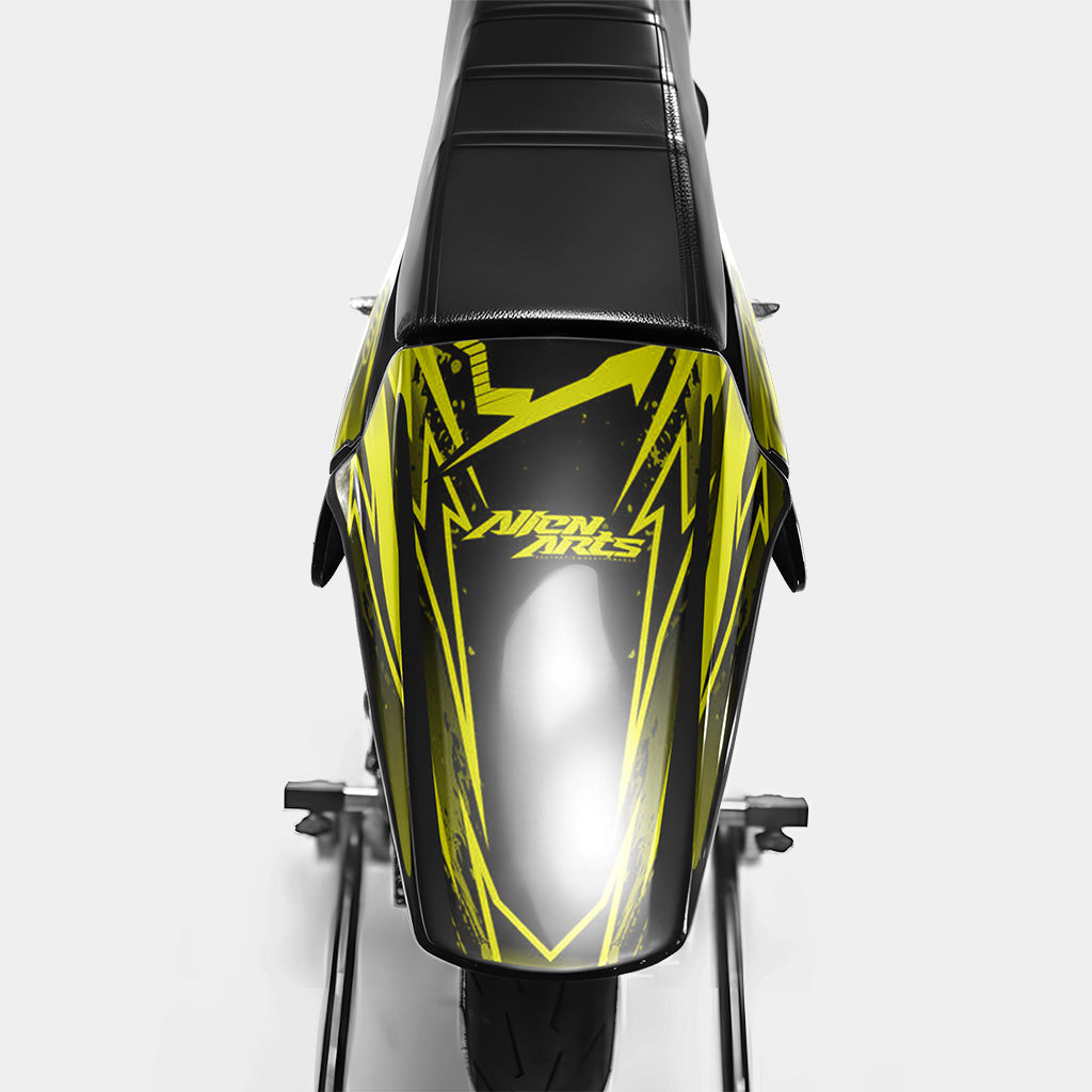 MIROIR - Kit deco DERBI 50cc - Jaune