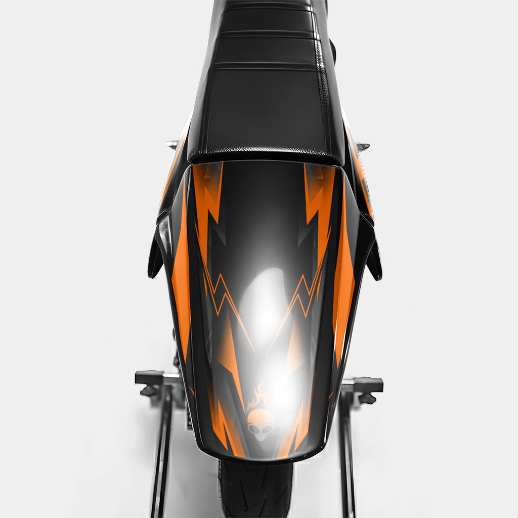 MISTRAL - Dekorationsset DERBI 50cc - Orange