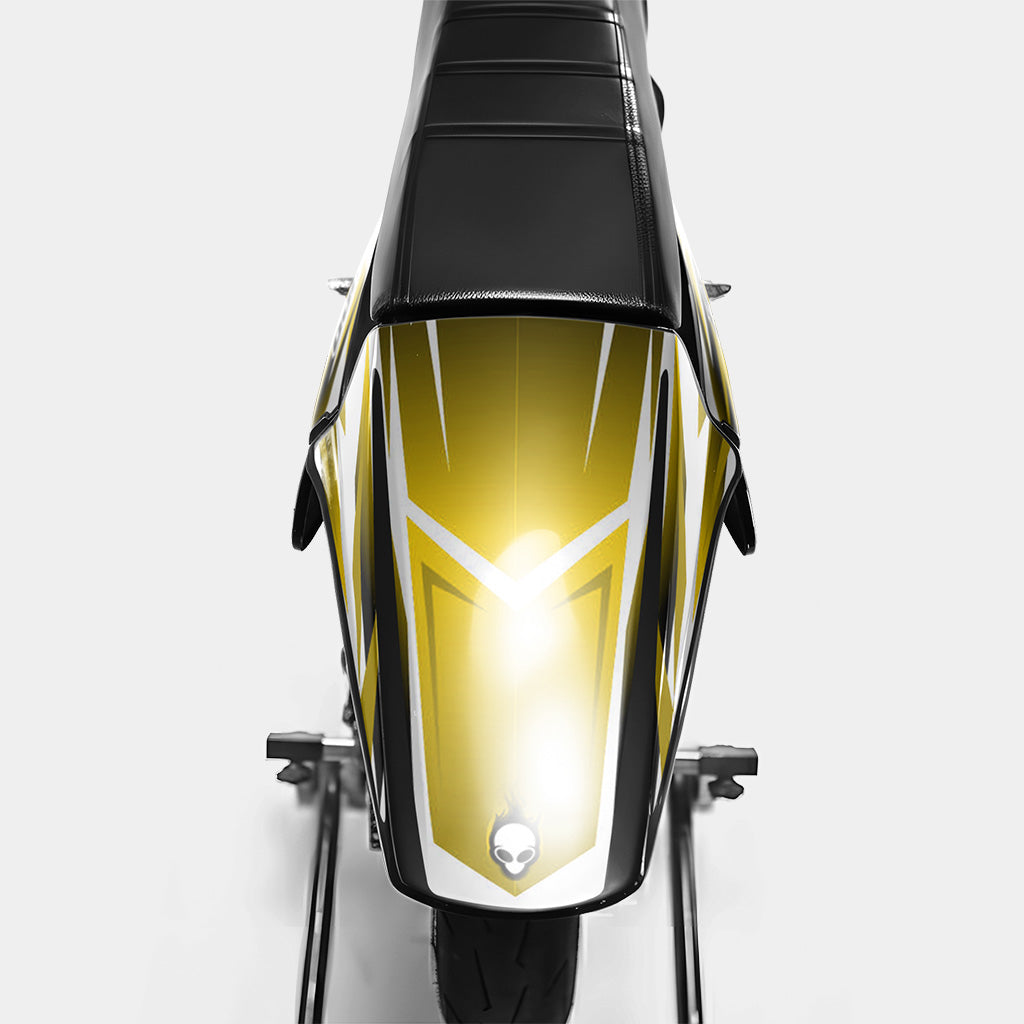 ONYX - Dekorationsset DERBI 50cc - Dunkelgelb