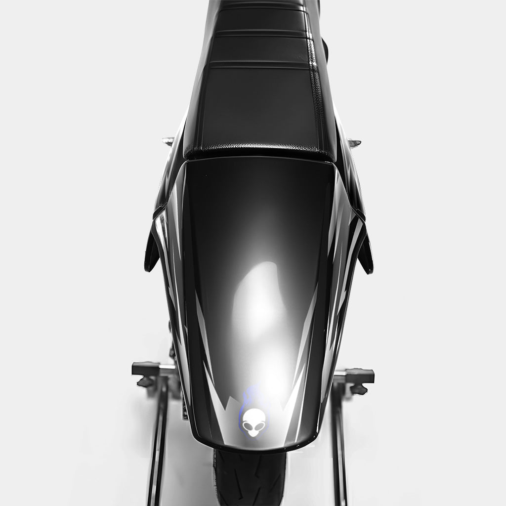 PLUME - Kit deco DERBI 50cc - Bleu Foncé