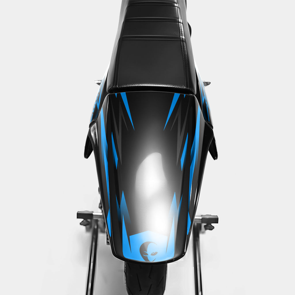 SABLE - Kit deco DERBI 50cc - Bleu