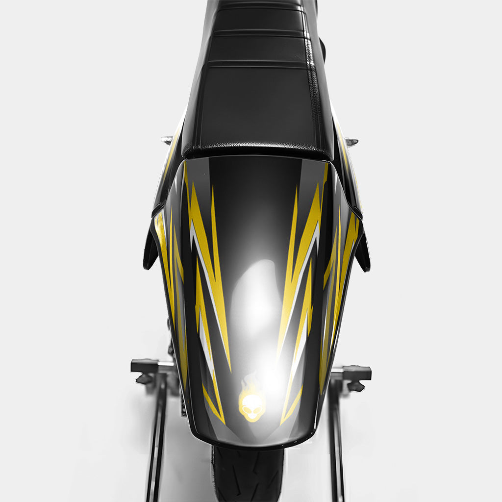 SENSO - Kit deco DERBI 50cc - Jaune Foncé