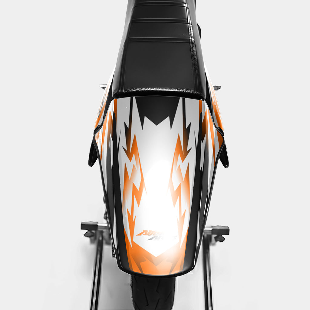 VESTA - Decoratieset DERBI 50cc - Oranje