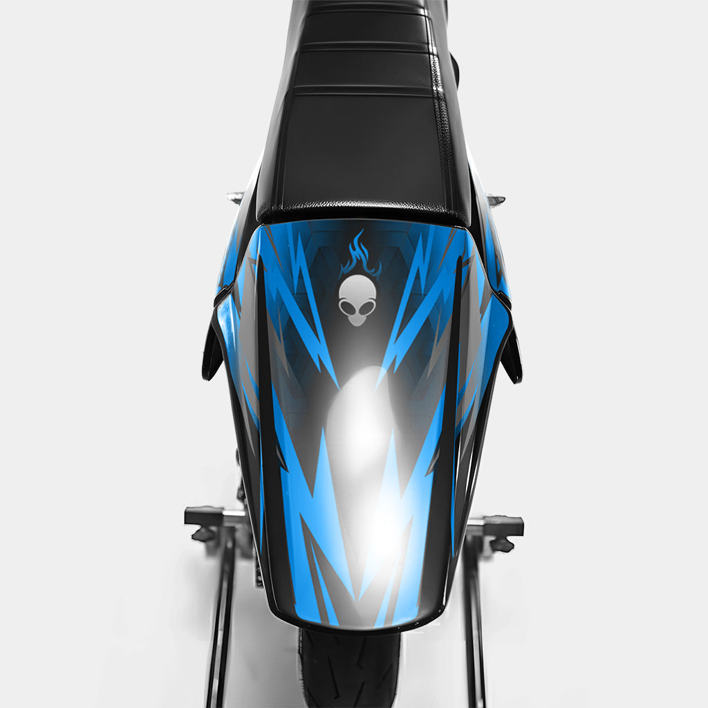 ZÉPHYR - Kit deco DERBI 50cc - Bleu