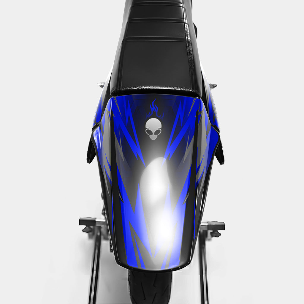 ZÉPHYR - Kit deco DERBI 50cc - Bleu Foncé