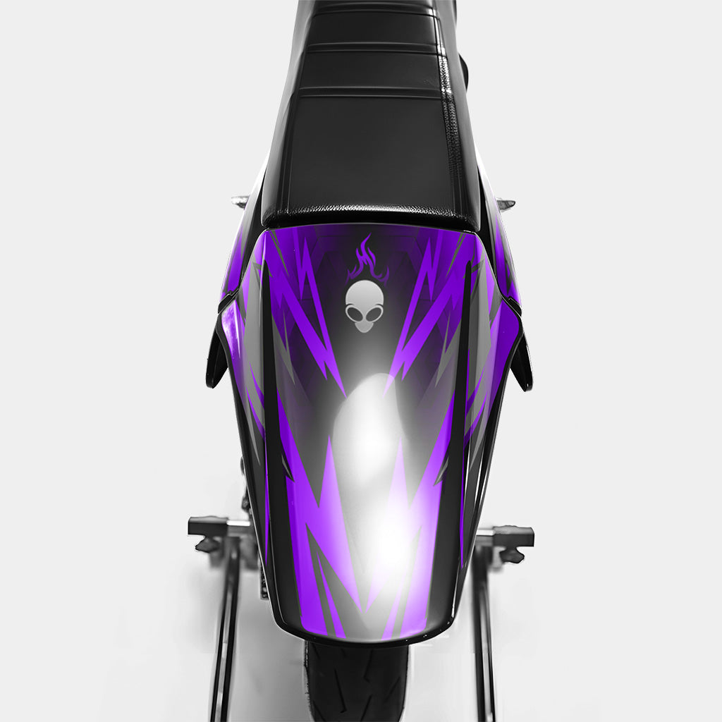 ZÉPHYR - Kit deco DERBI 50cc - Violet