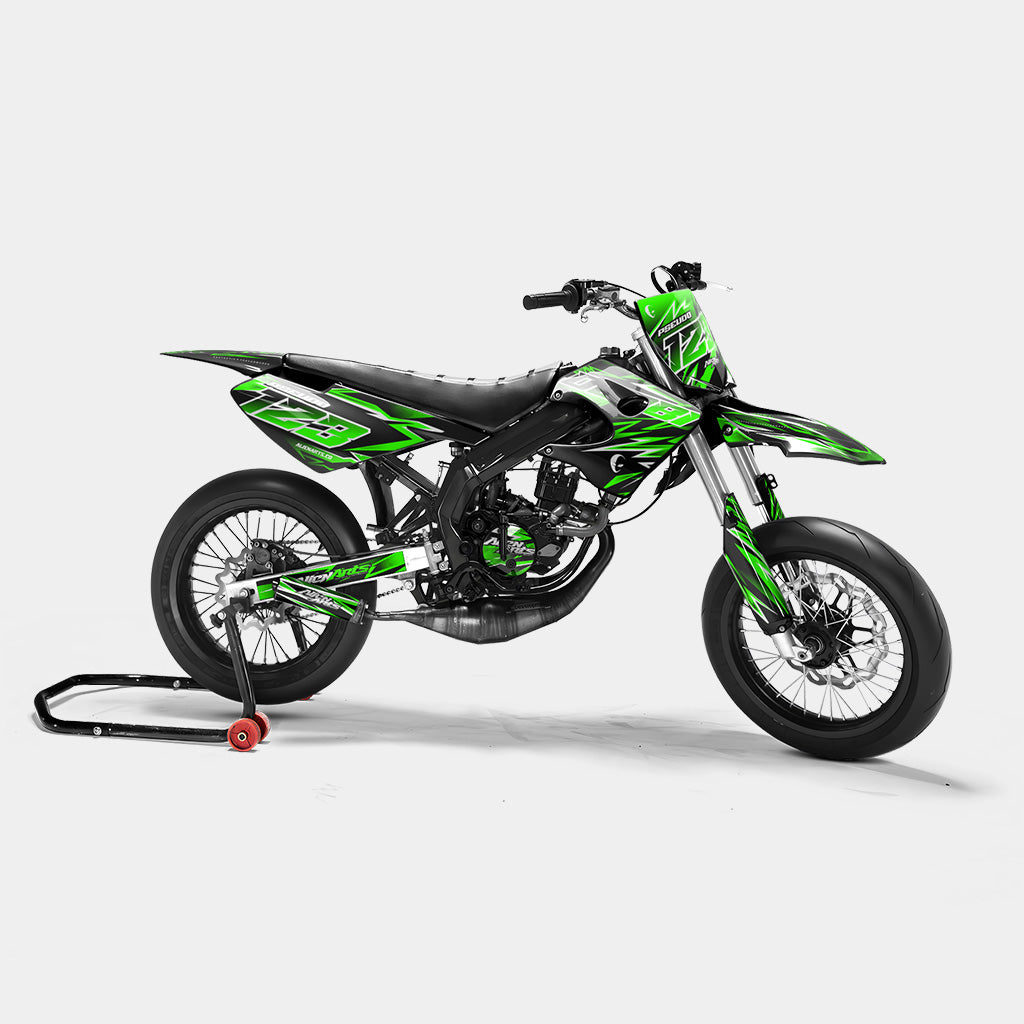 CIEL - Kit deco DERBI 50cc - Vert