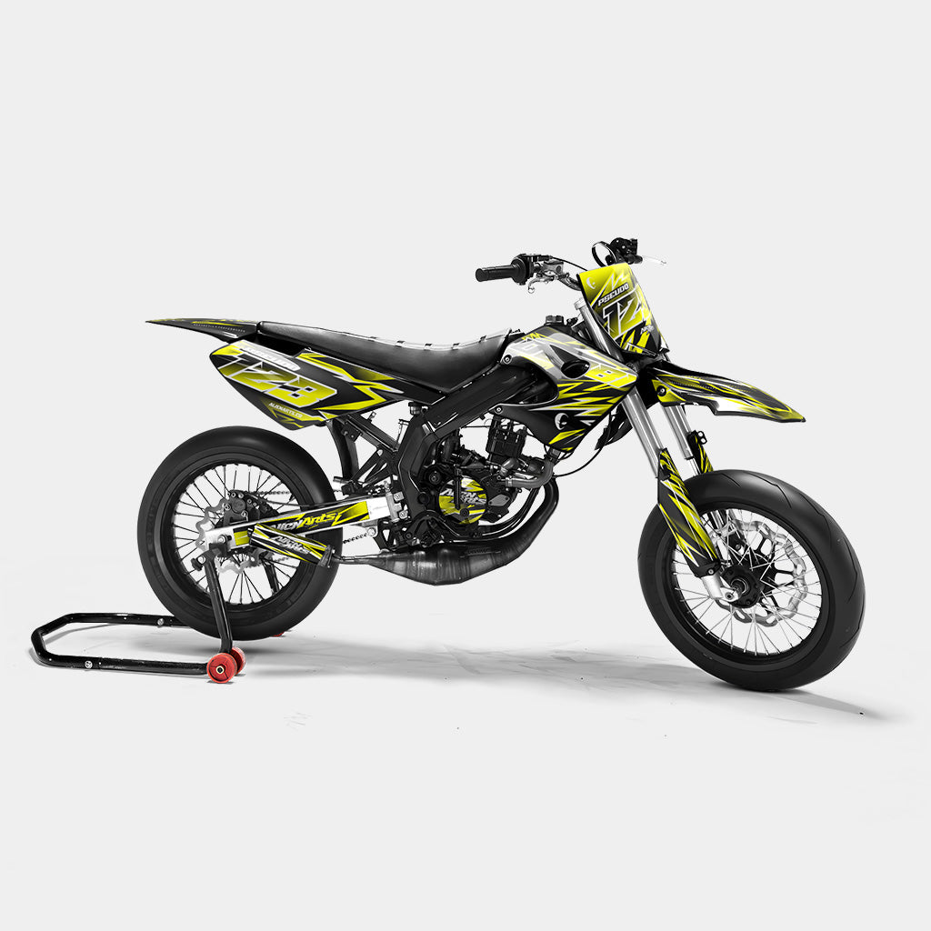 CIEL - Kit deco DERBI 50cc - Jaune