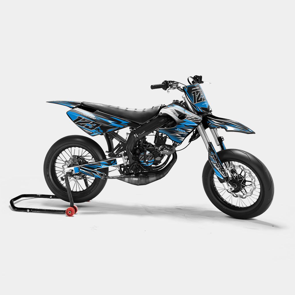 SENSO - Kit deco DERBI 50cc - Bleu