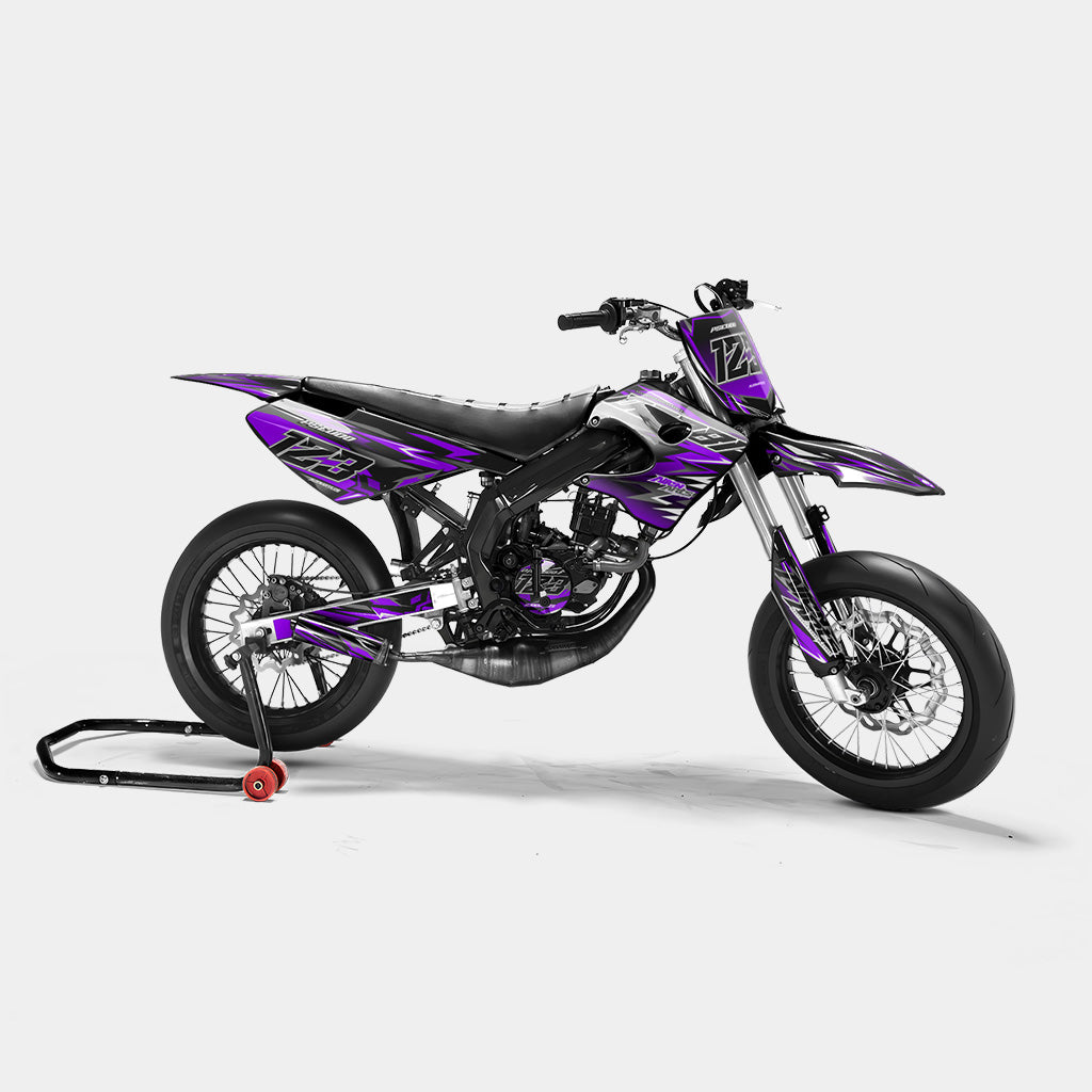 SENSO - Kit deco DERBI 50cc - Violet