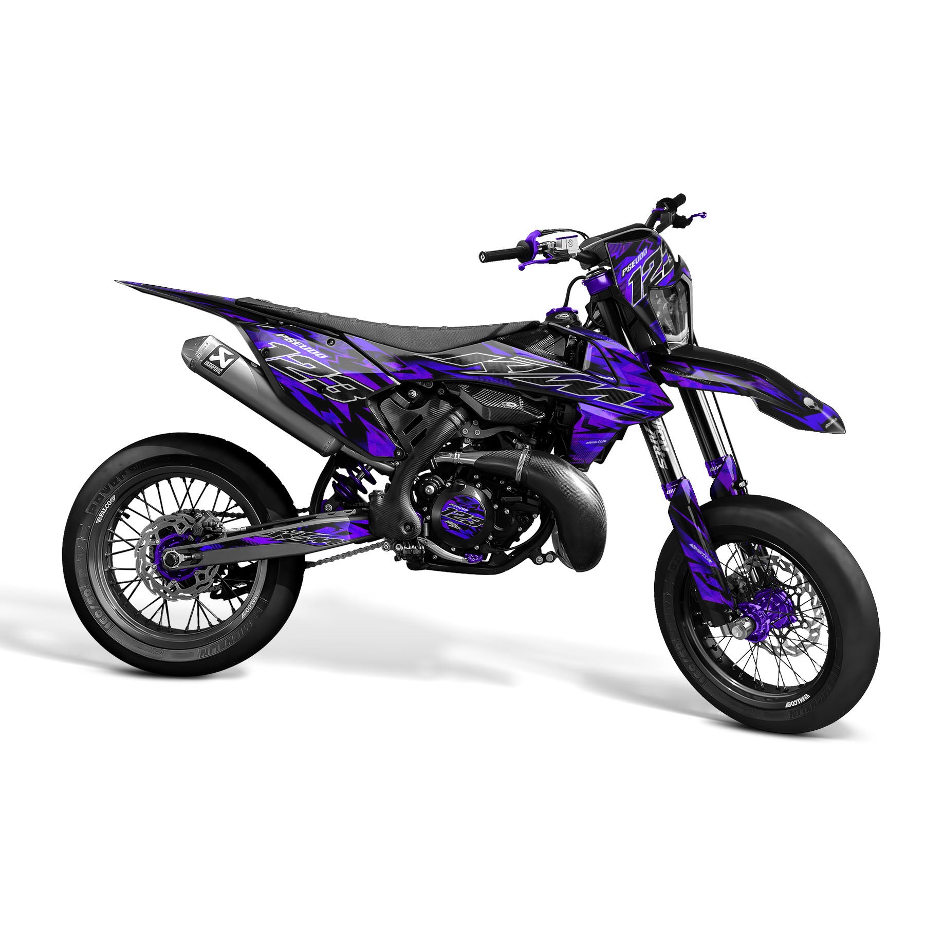 VELTRIX - Kit Déco Supermotard Semi-Personnalisable