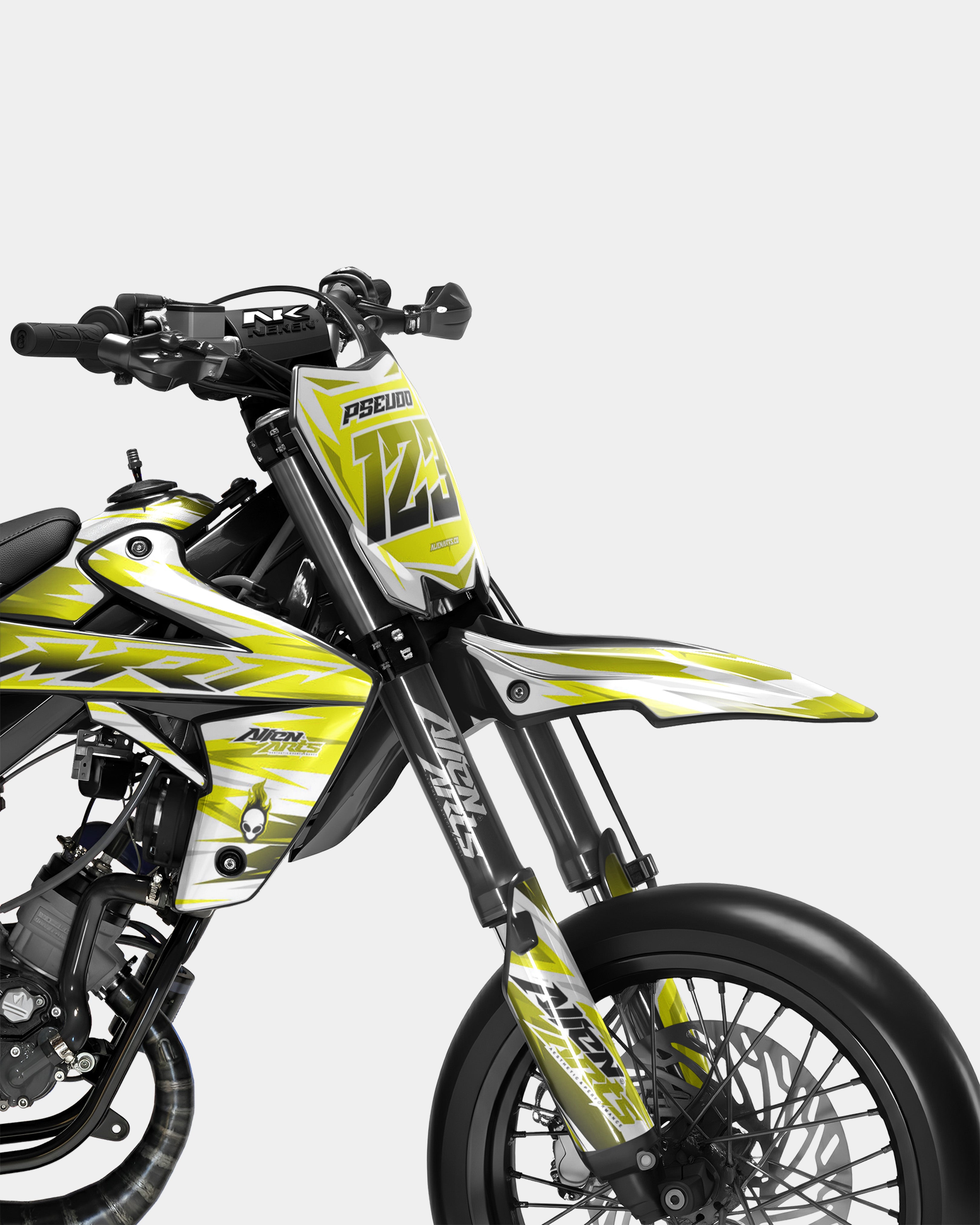 ONYX - Dekorationsset RIEJU 50cc - Gelb