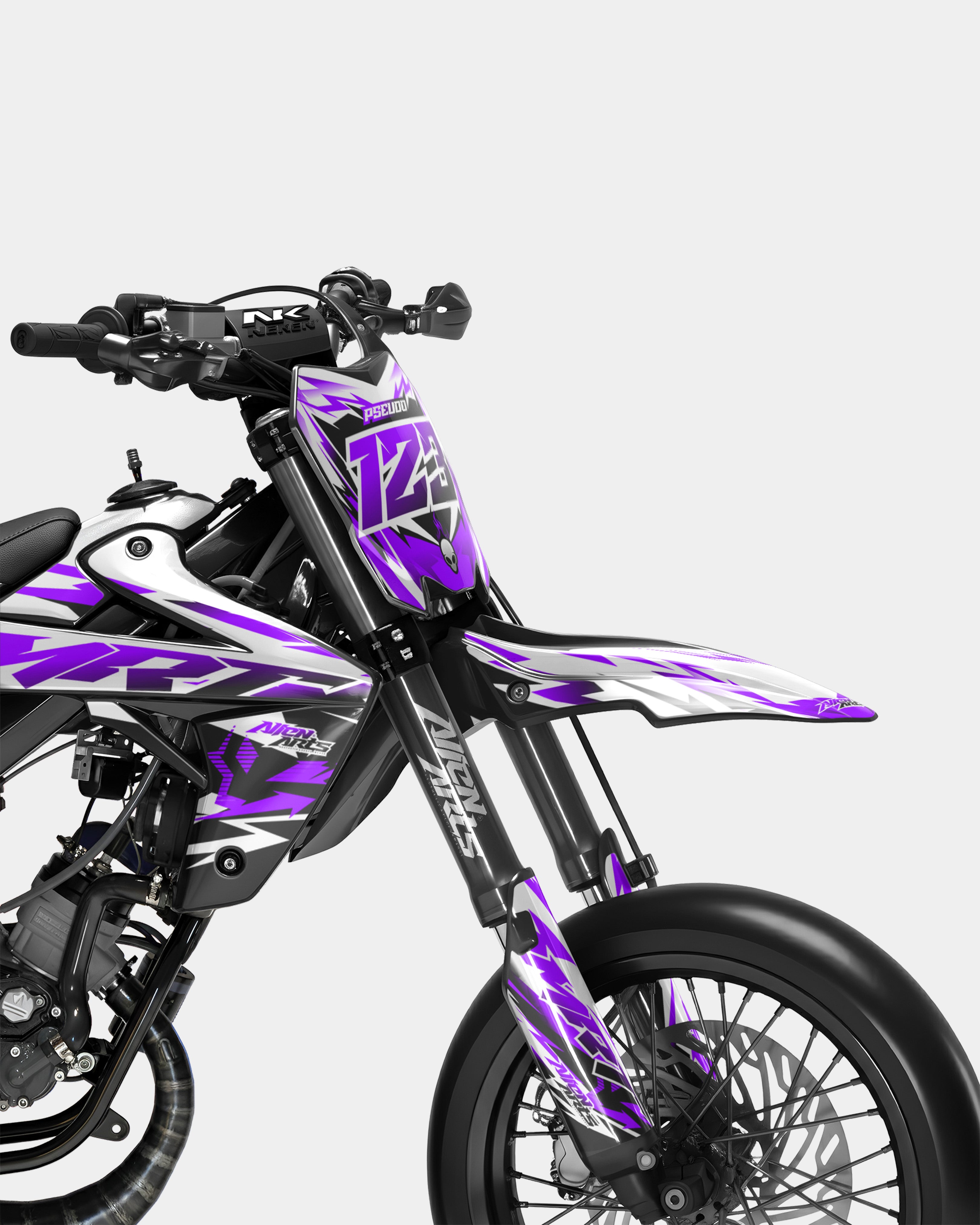 VESTA - Kit deco RIEJU 50cc - Violet