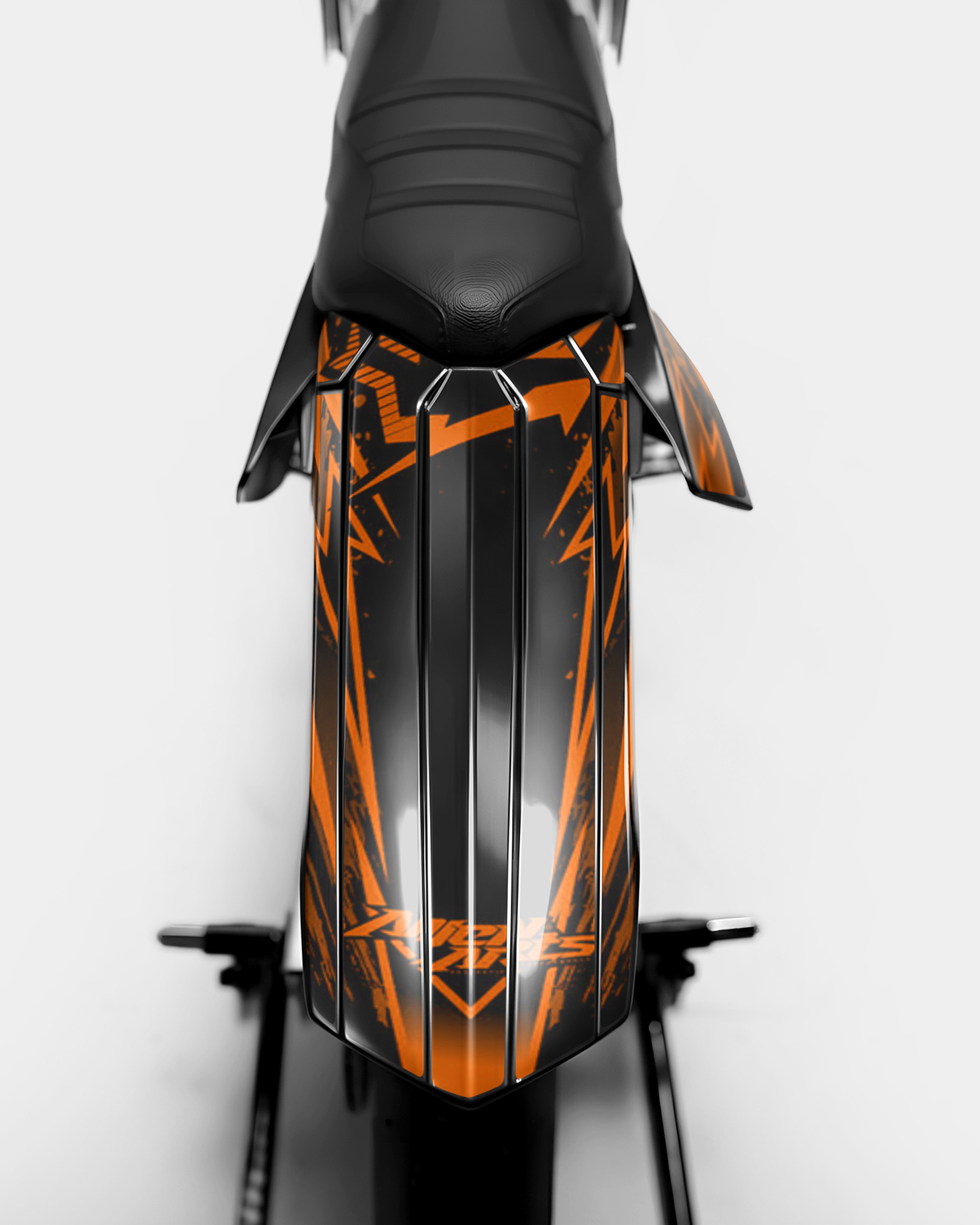 MIROIR - Kit deco RIEJU 50cc - Orange