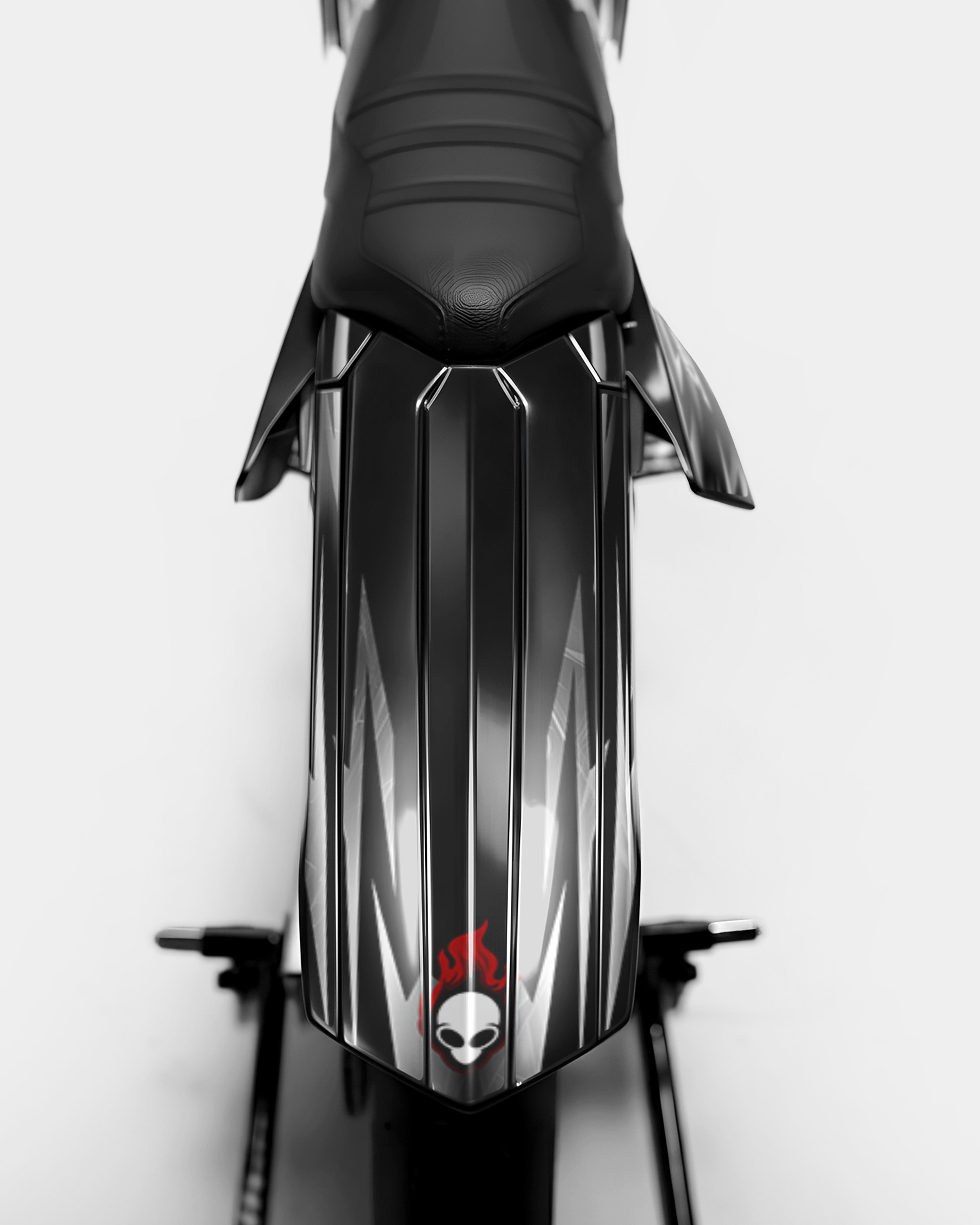 PLUME - Kit decorativo RIEJU 50cc - Rojo