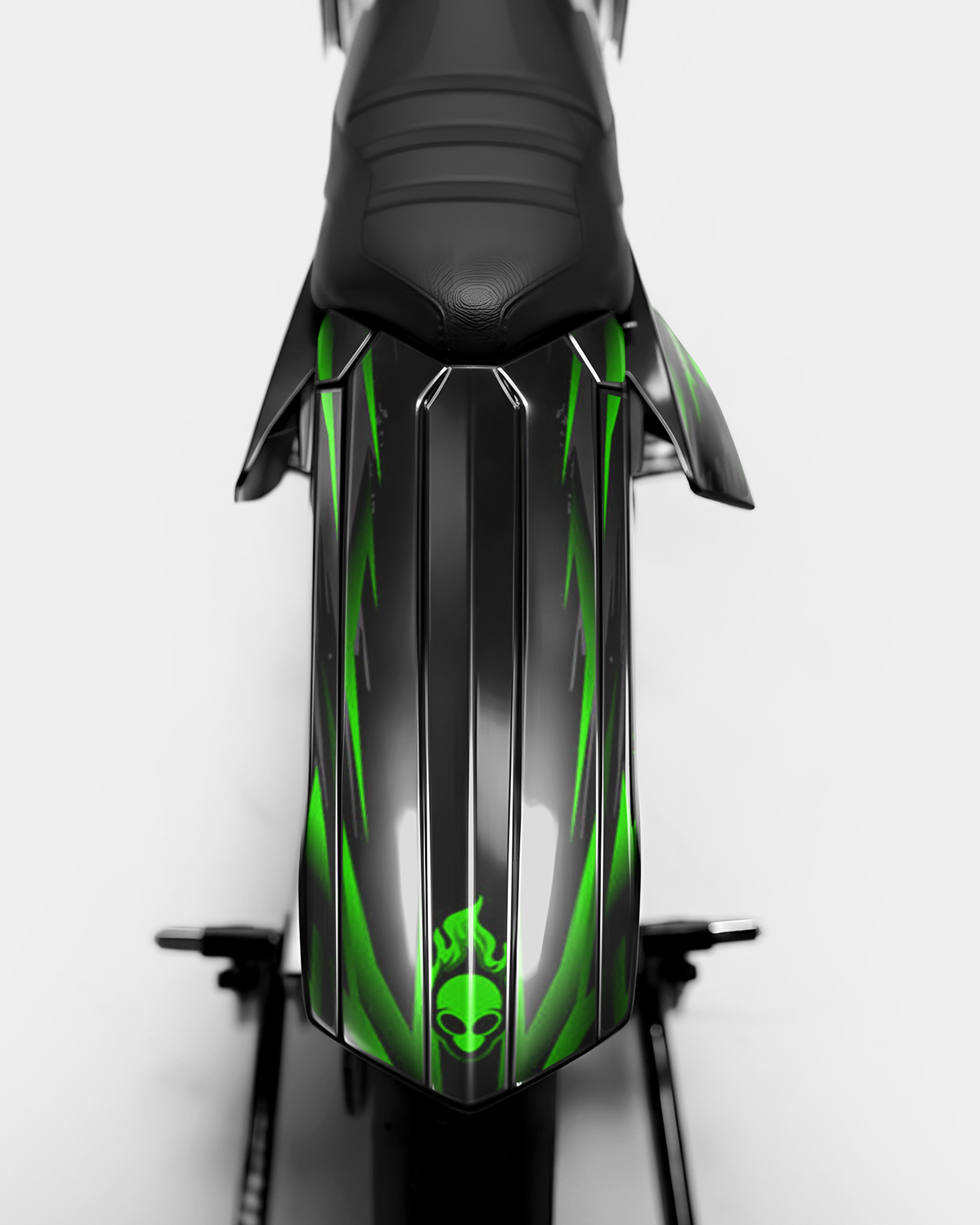 VAGUE - Kit deco RIEJU 50cc - Vert