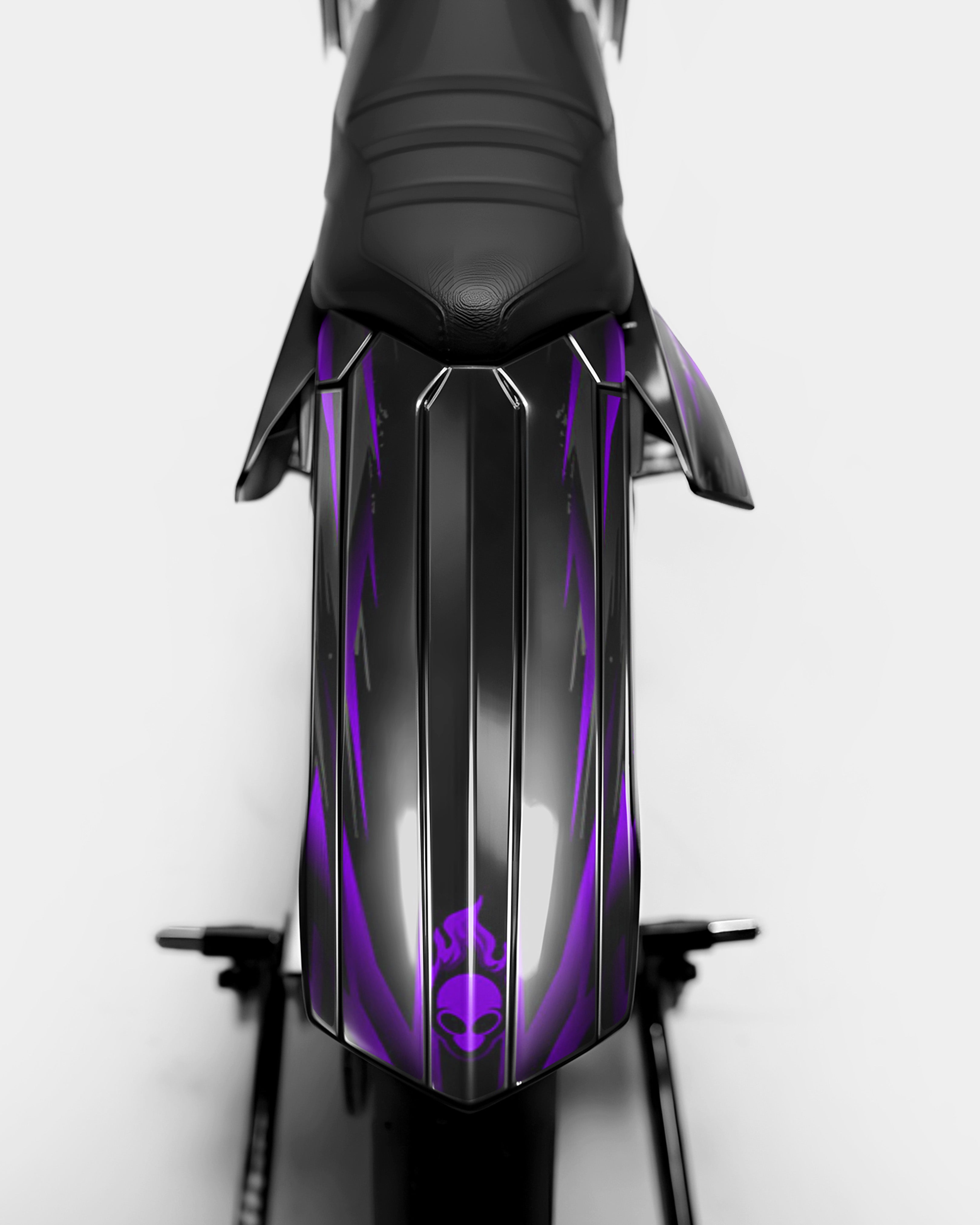 VAGUE - Kit deco RIEJU 50cc - Violet