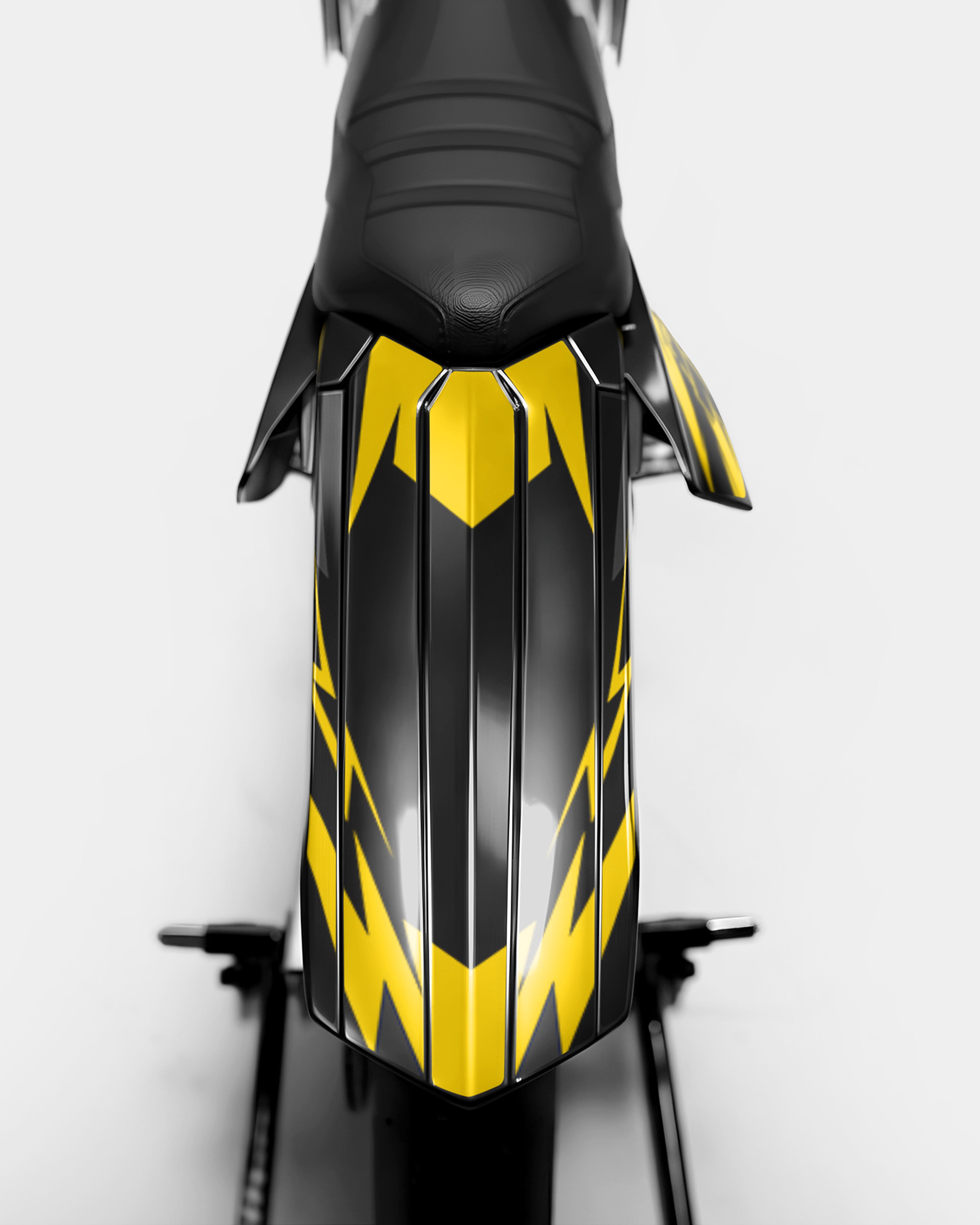 VIREO - Kit deco RIEJU 50cc - Jaune Foncé