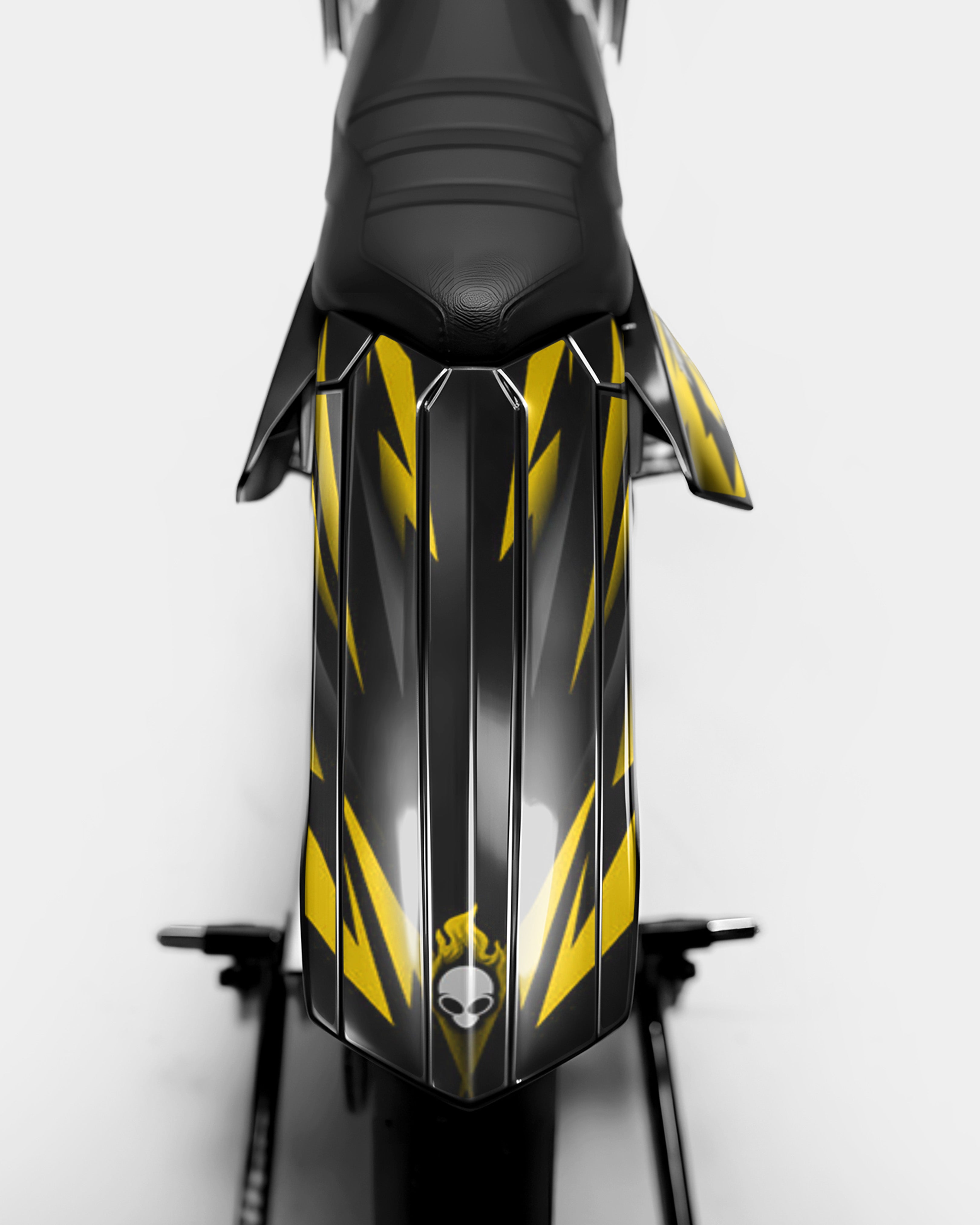 VITRA - Kit deco RIEJU 50cc - Jaune Foncé