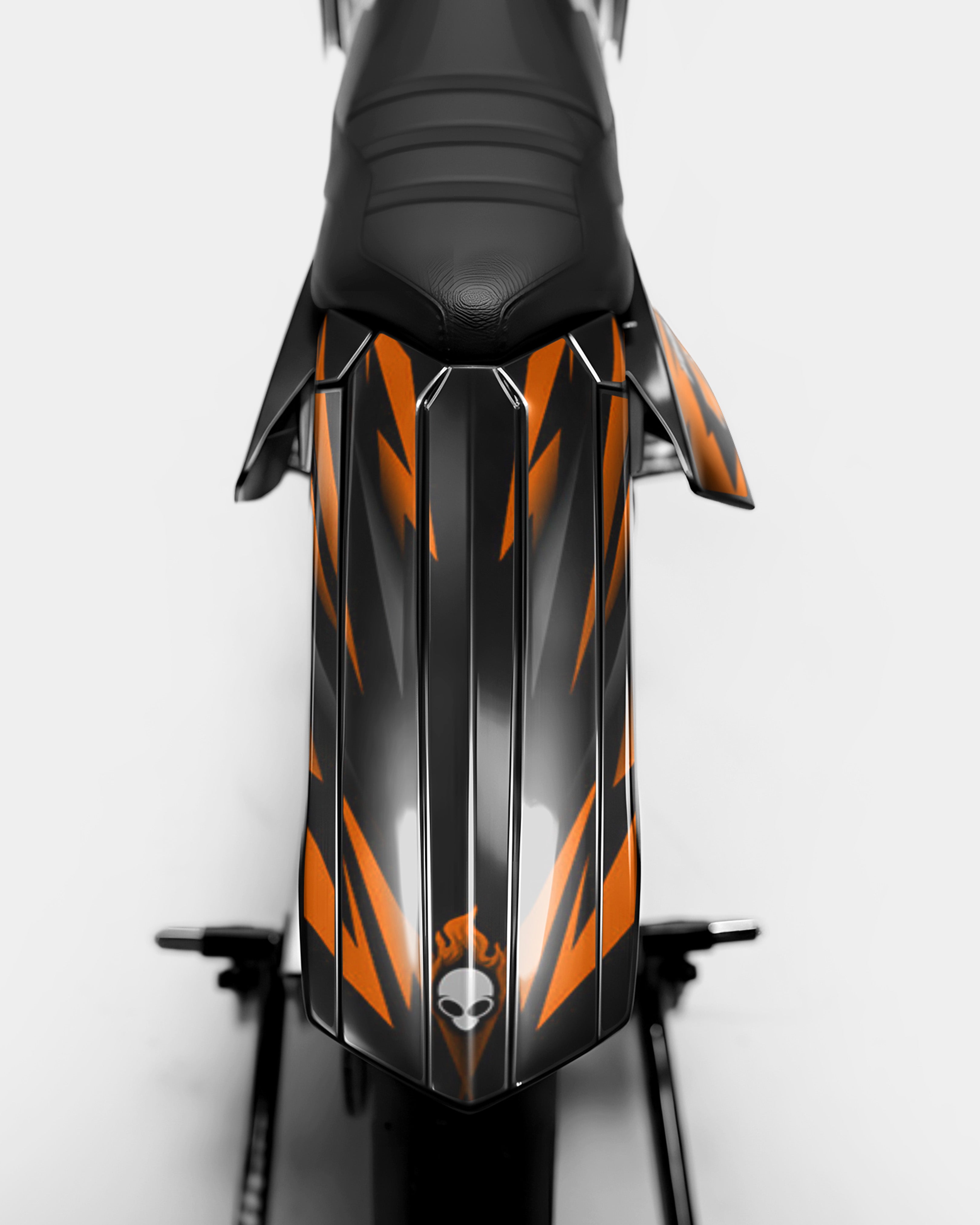 VITRA - Kit deco RIEJU 50cc - Orange