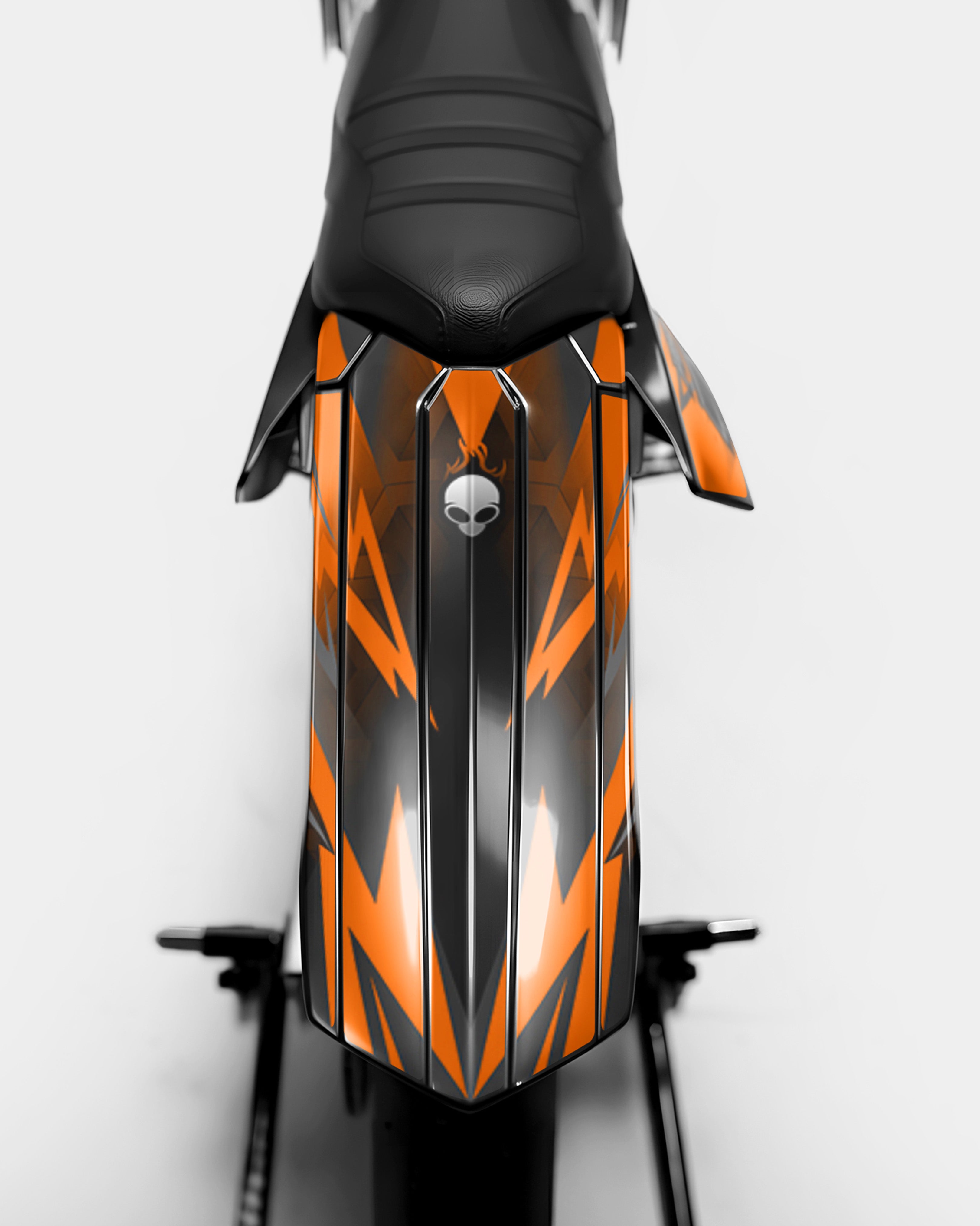 ZÉPHYR - Decoratieset RIEJU 50cc - Oranje