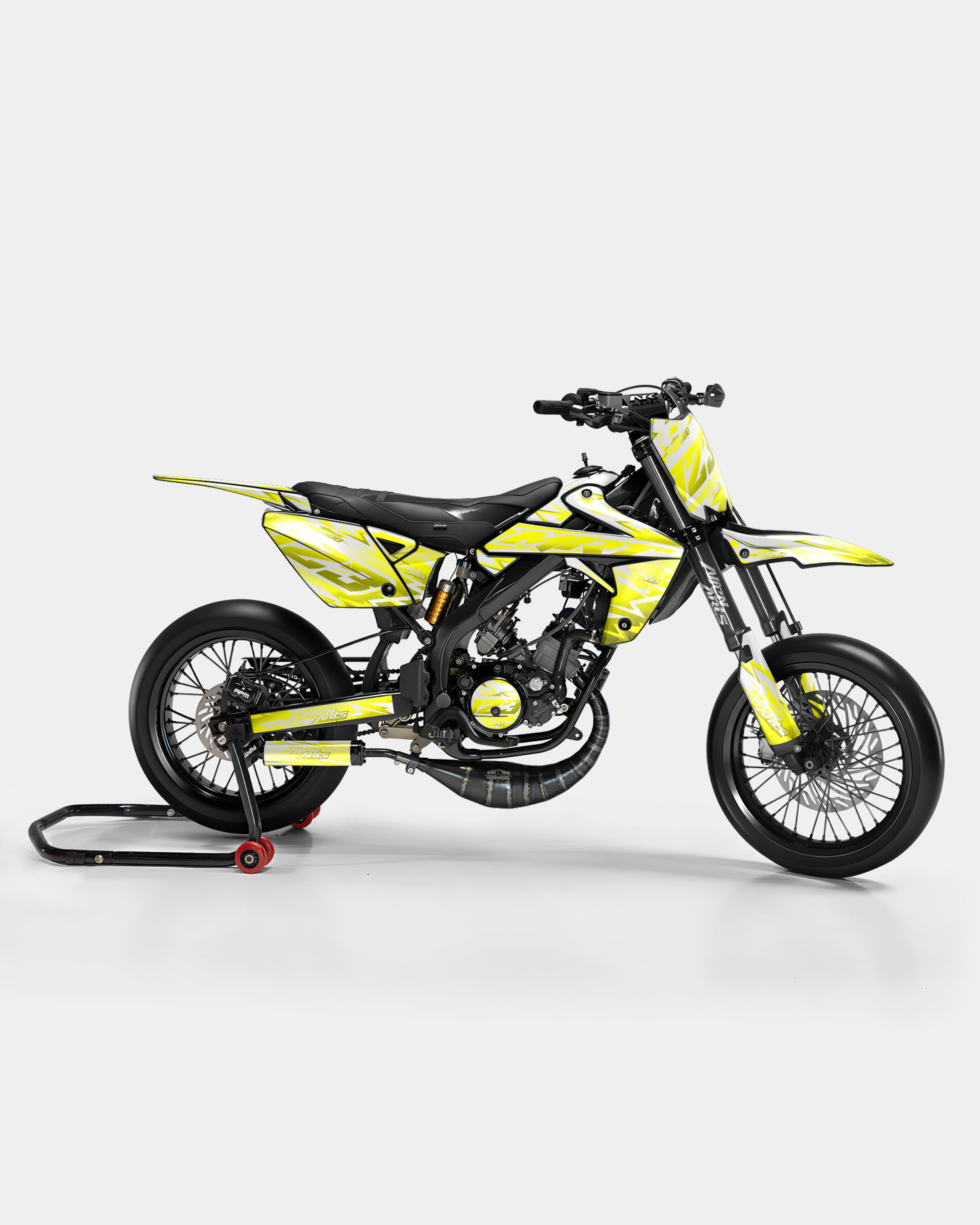 CALYPSO - Kit deco RIEJU 50cc - Jaune