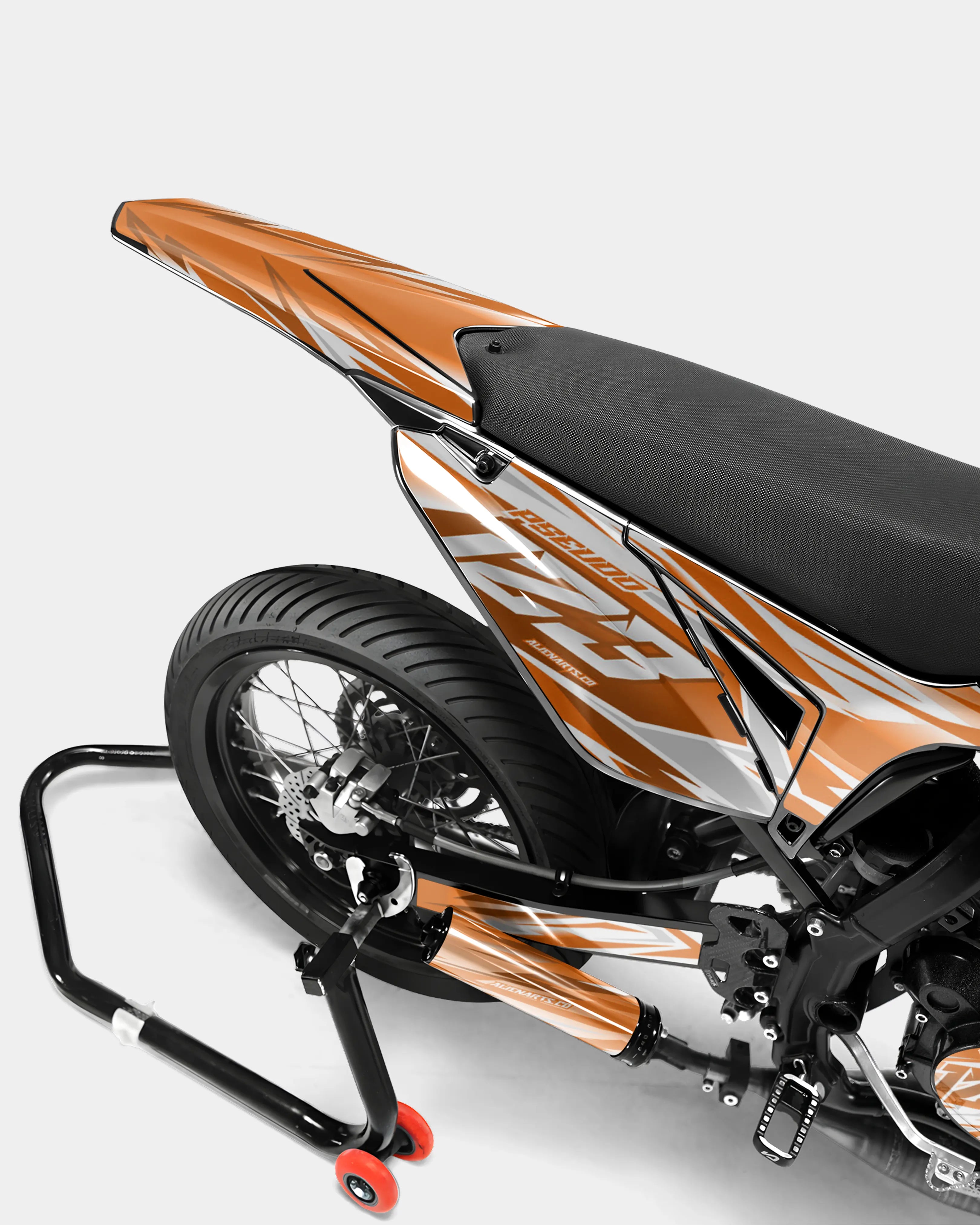 LUNIOR- Dekorationsset SHERCO 50cc - Orange