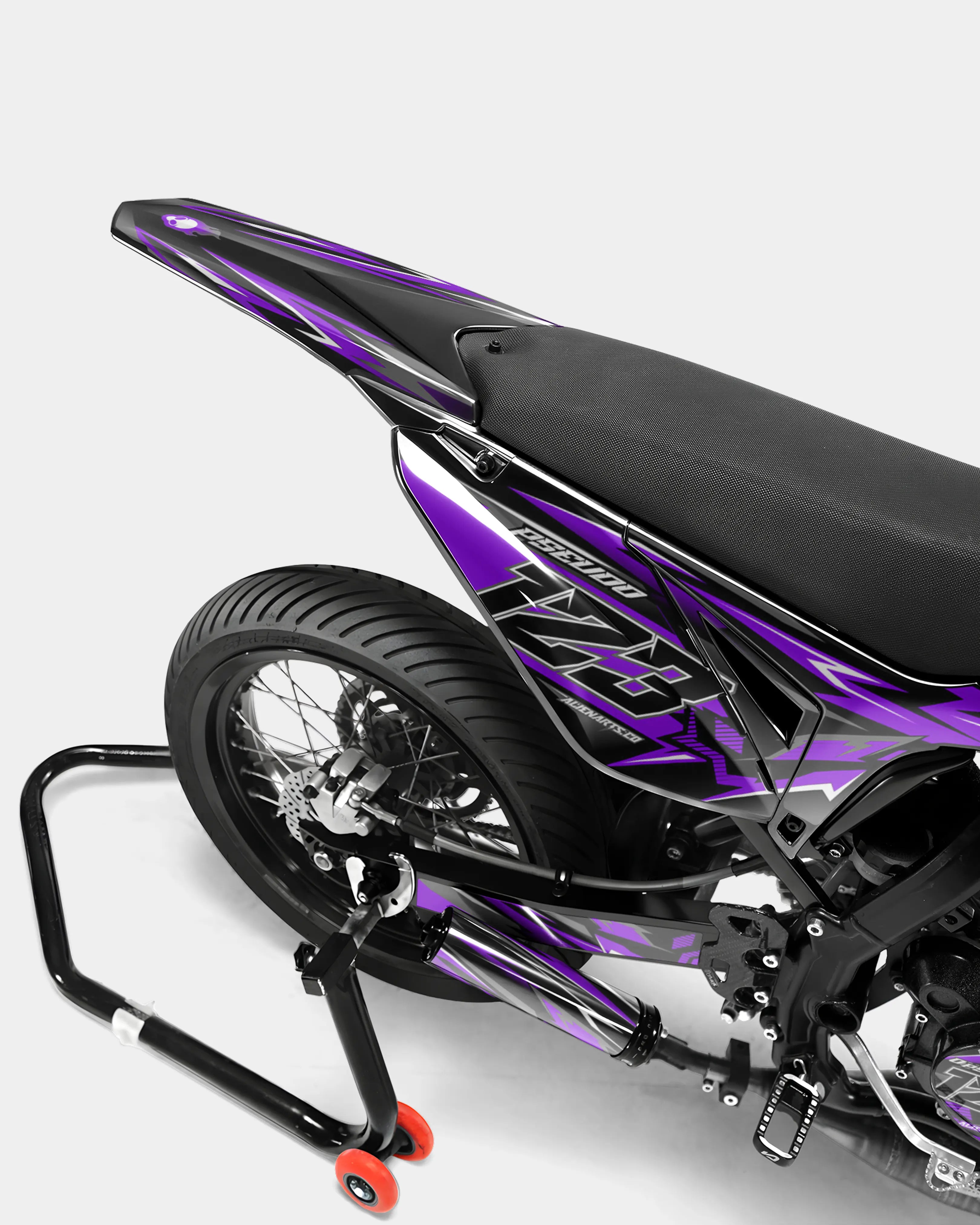 SENSO - Kit deco SHERCO 50cc - Violet