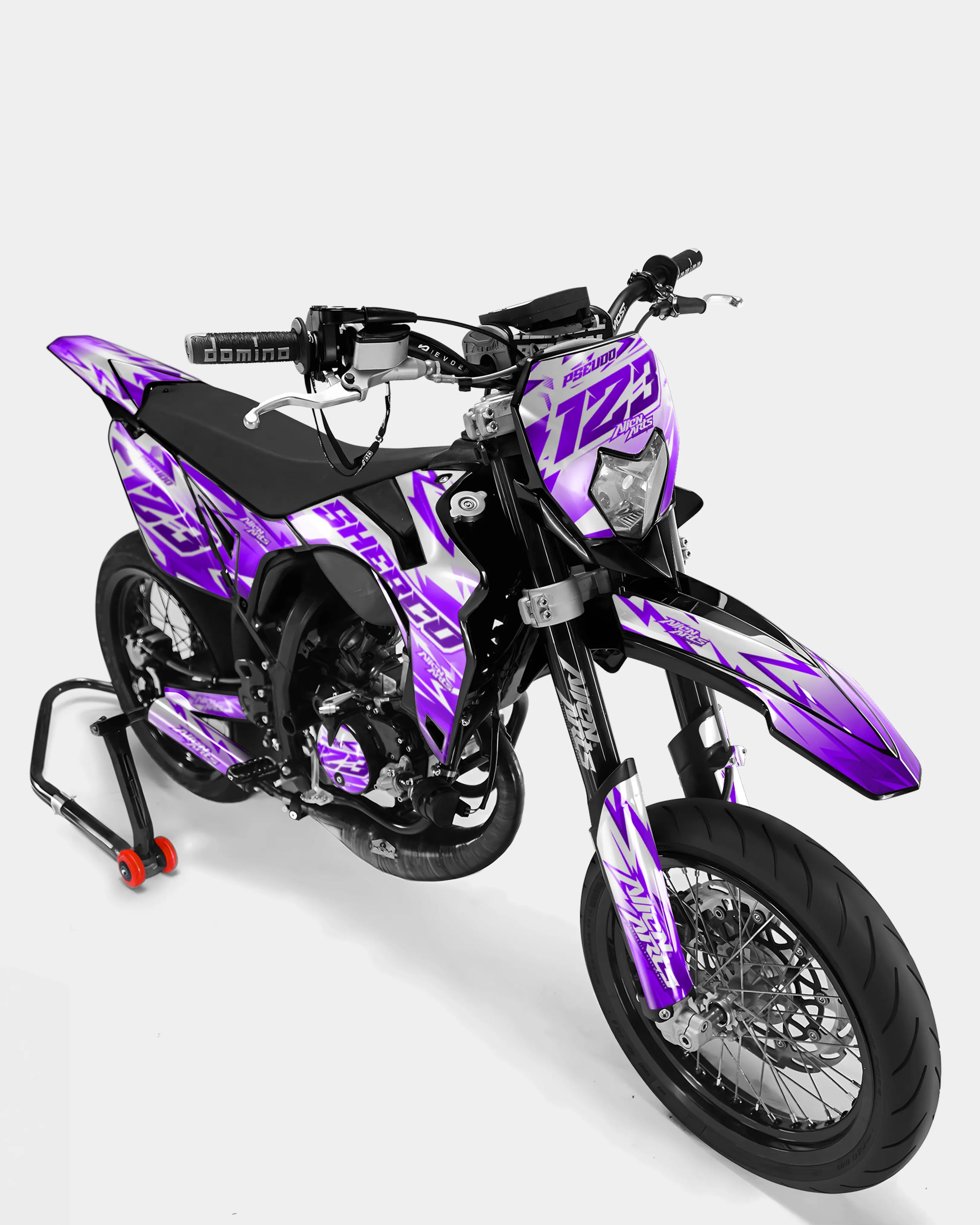 CALYPSO - Kit deco SHERCO 50cc - Violet