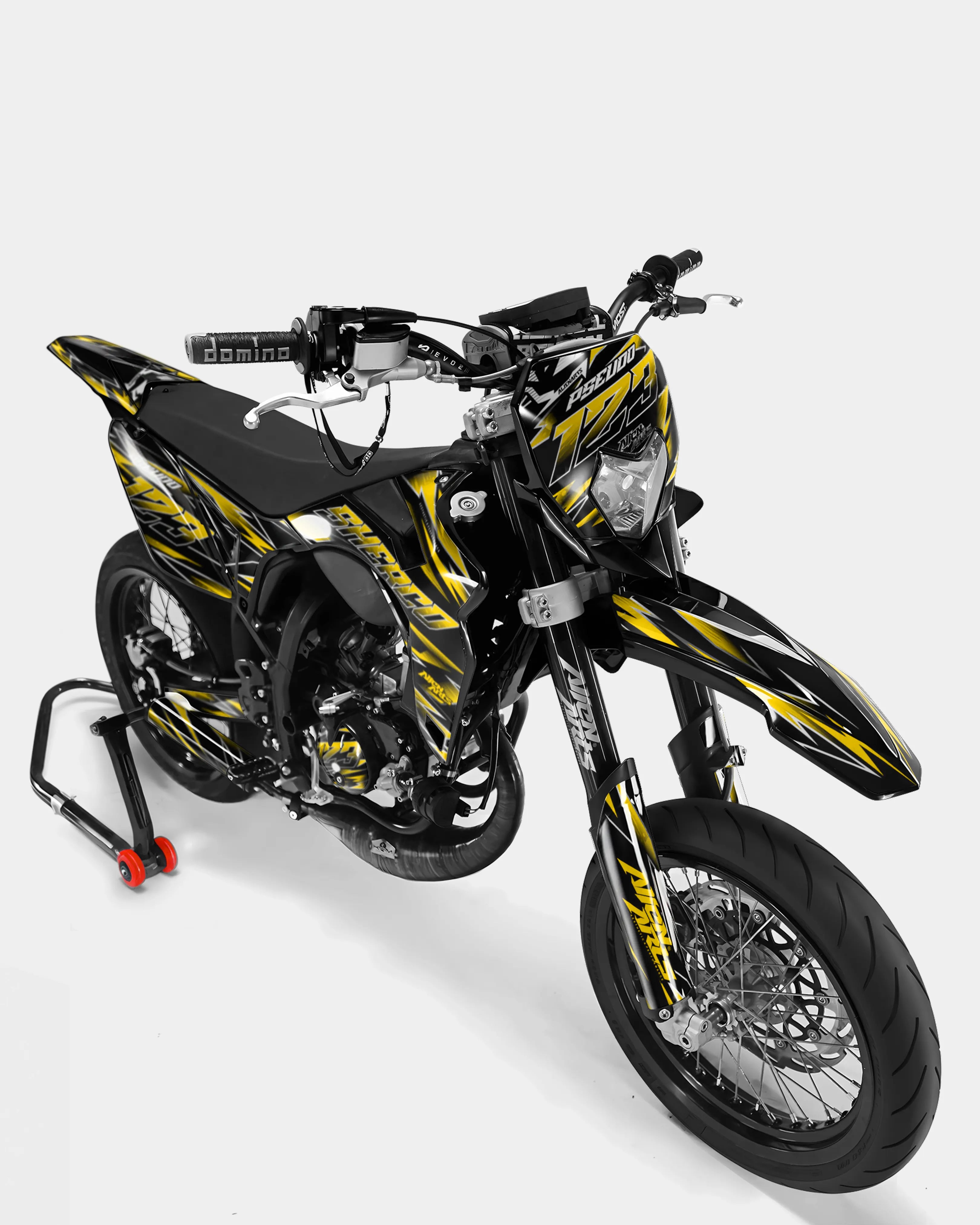 ELARA - Kit deco SHERCO 50cc - Jaune foncé