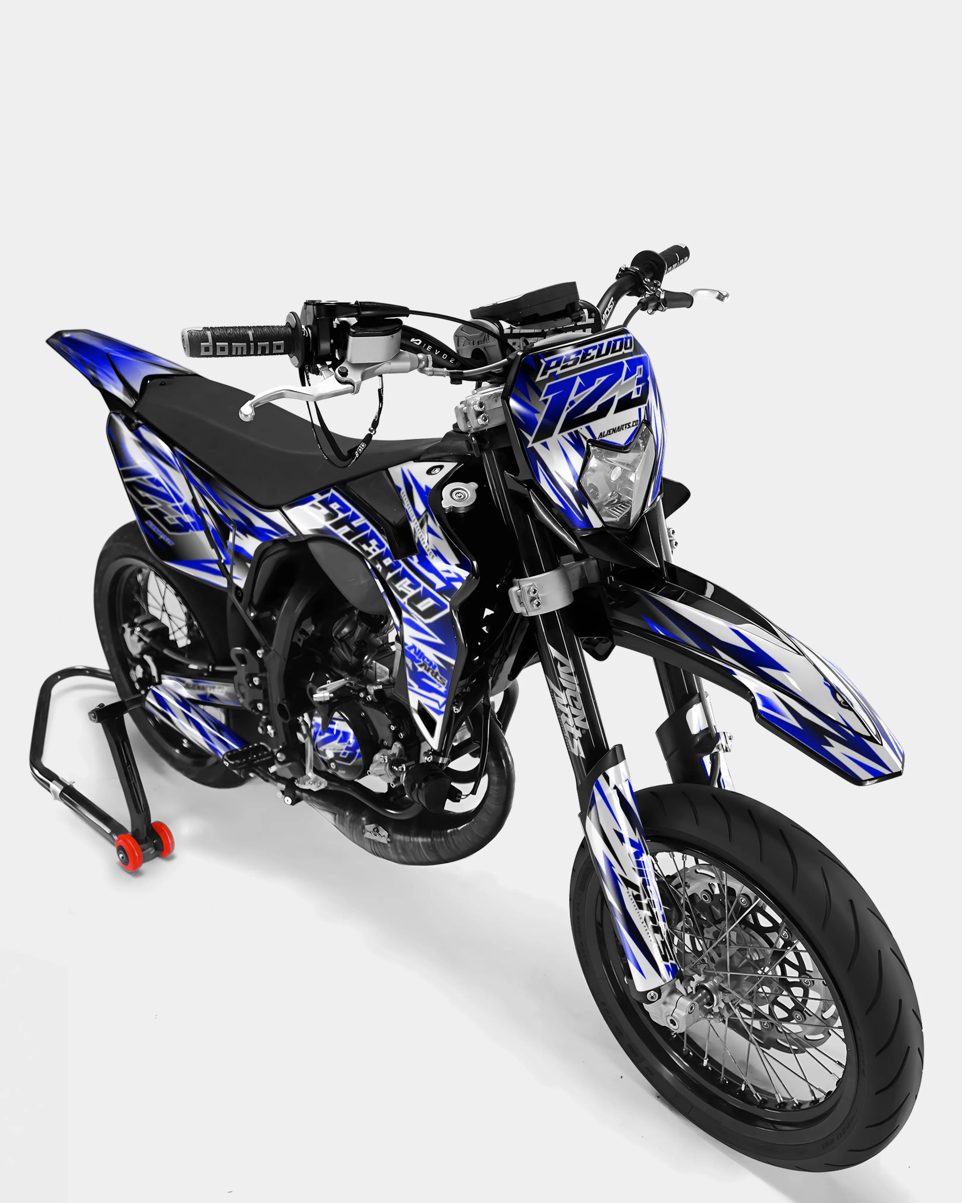 FIKA - Kit deco SHERCO 50cc - Bleu foncé