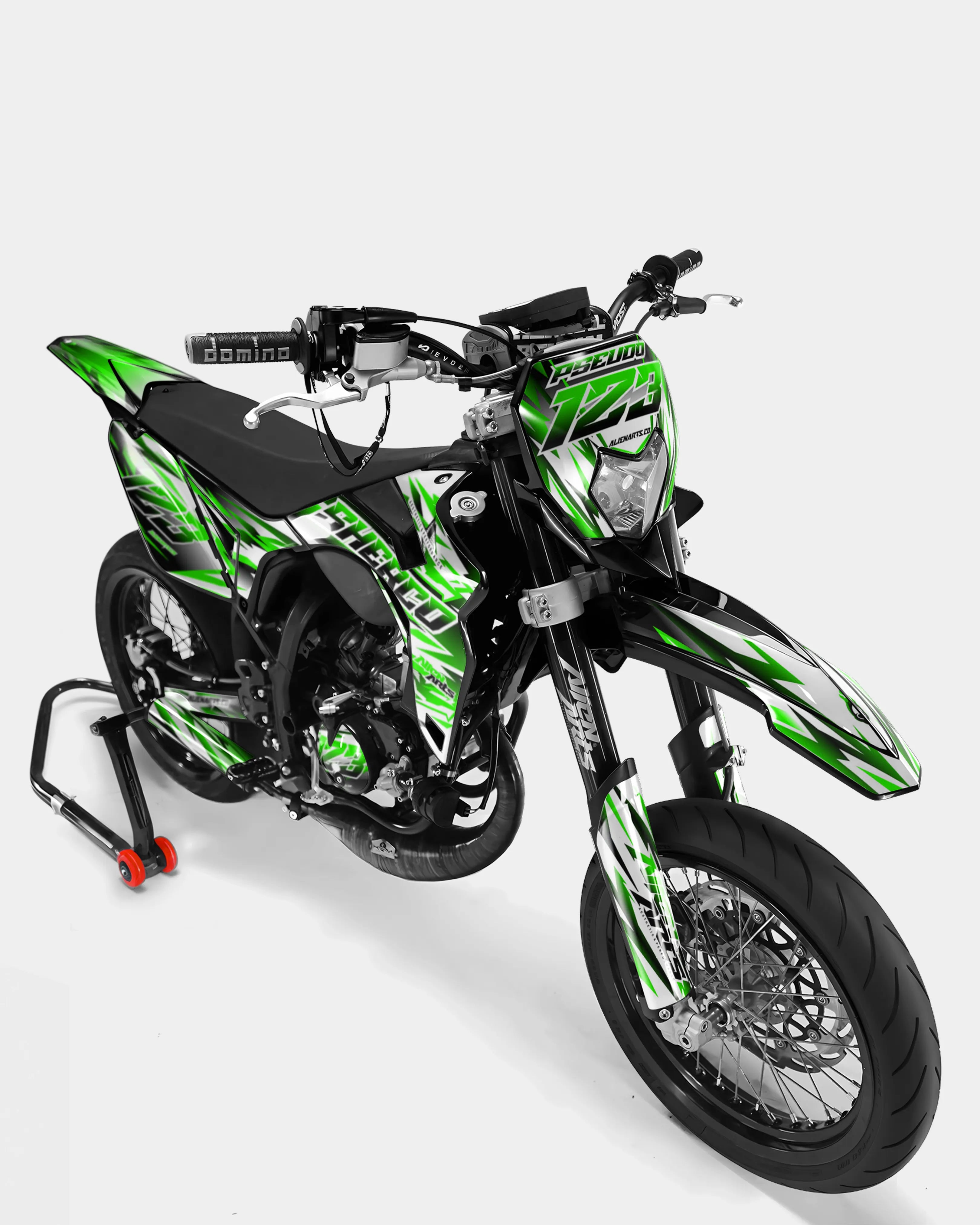 FIKA - Kit deco SHERCO 50cc - Vert