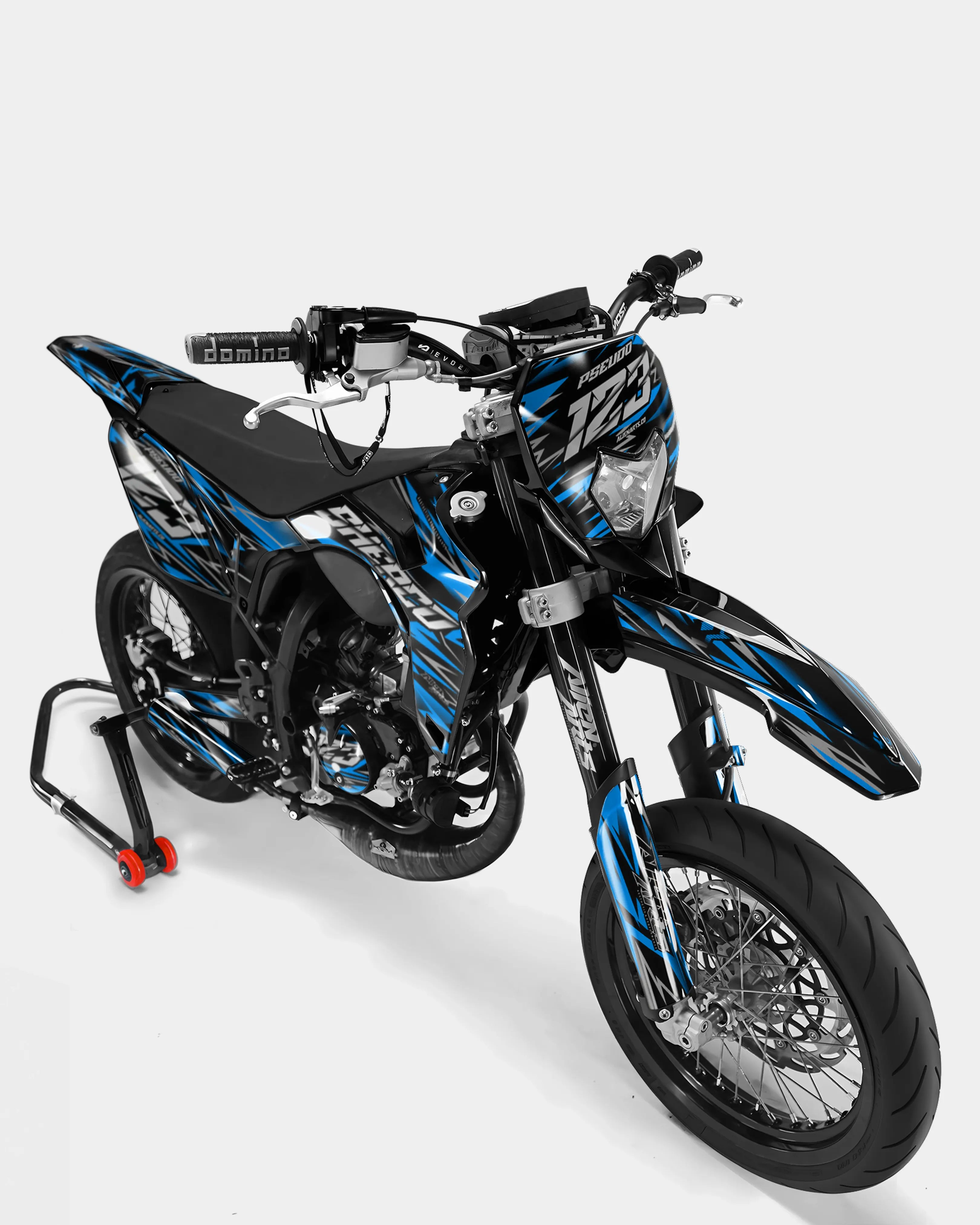 LUEUR- Kit deco SHERCO 50cc - Bleu