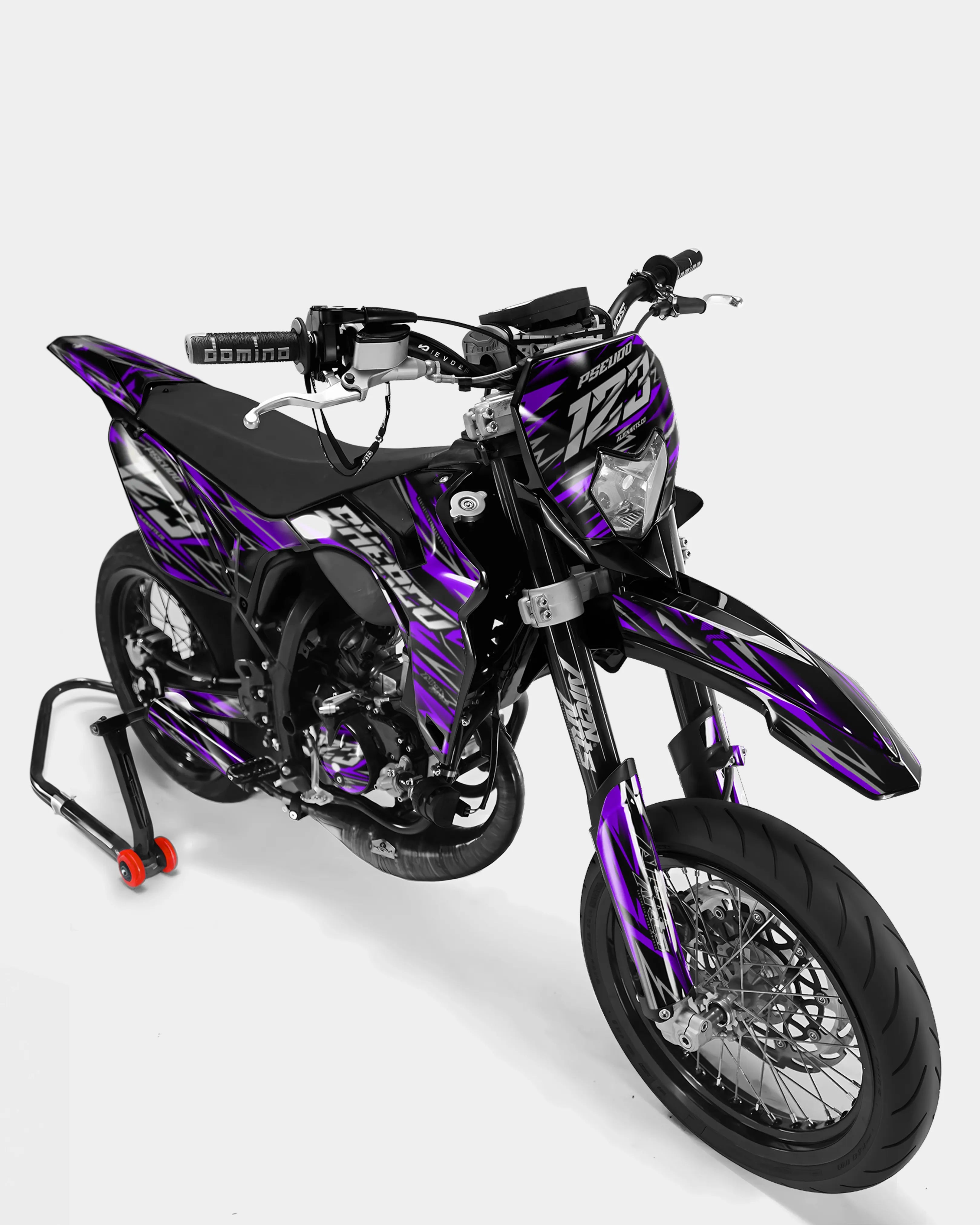 LUEUR – Dekorationsset SHERCO 50cc – Violett