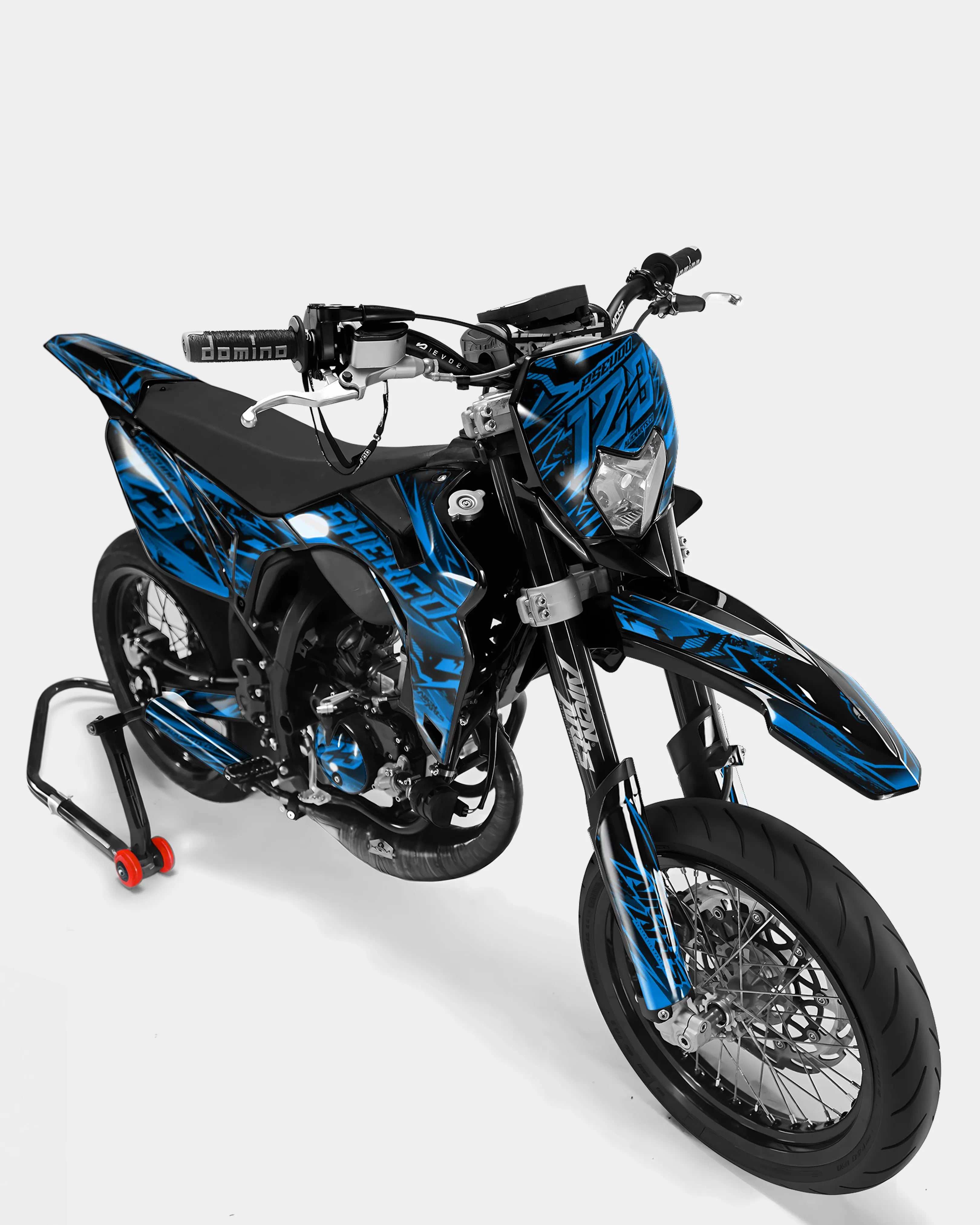 SPIEGEL – Dekoset SHERCO 50cc – Blau